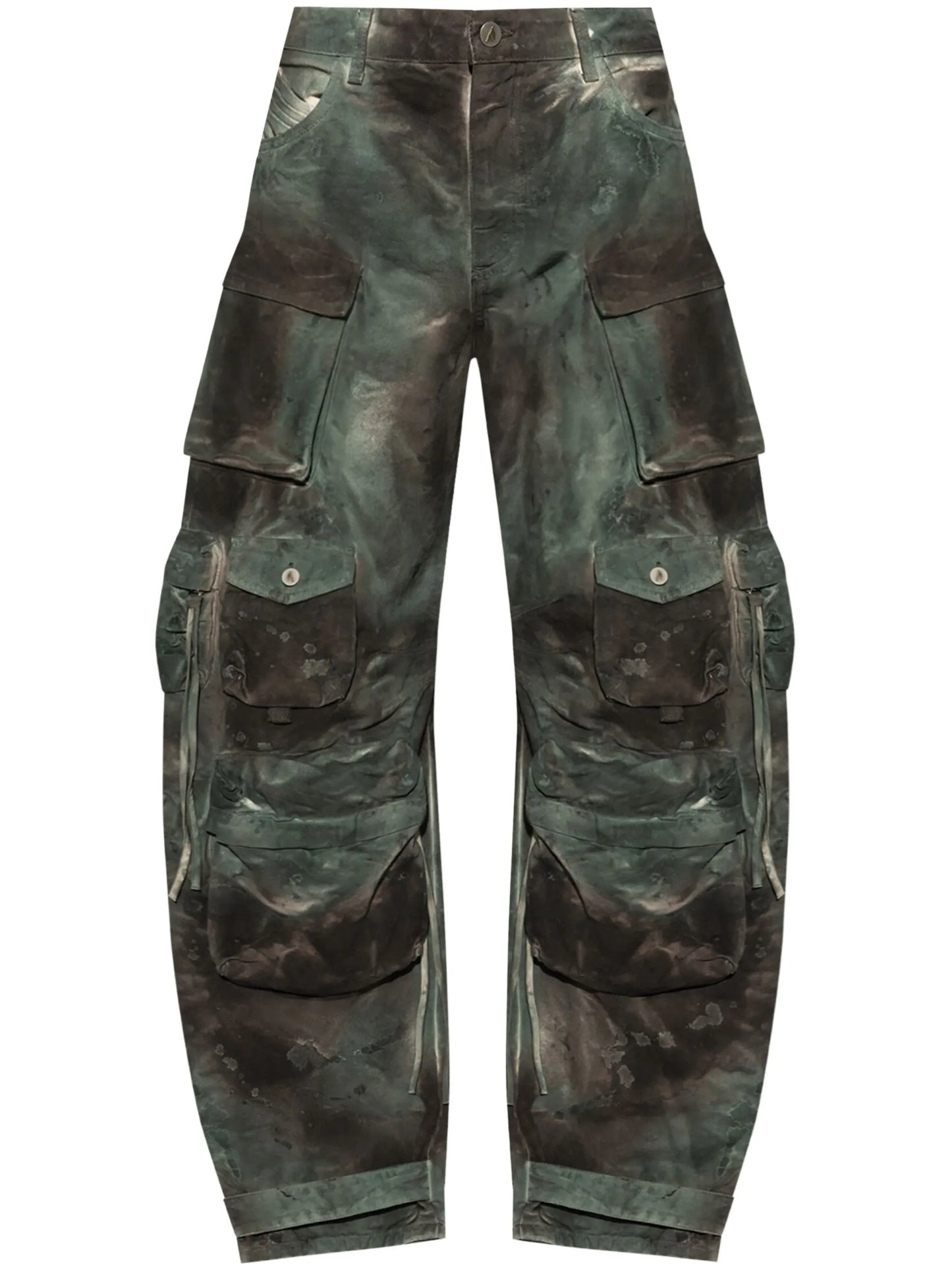 patterned cargo pants