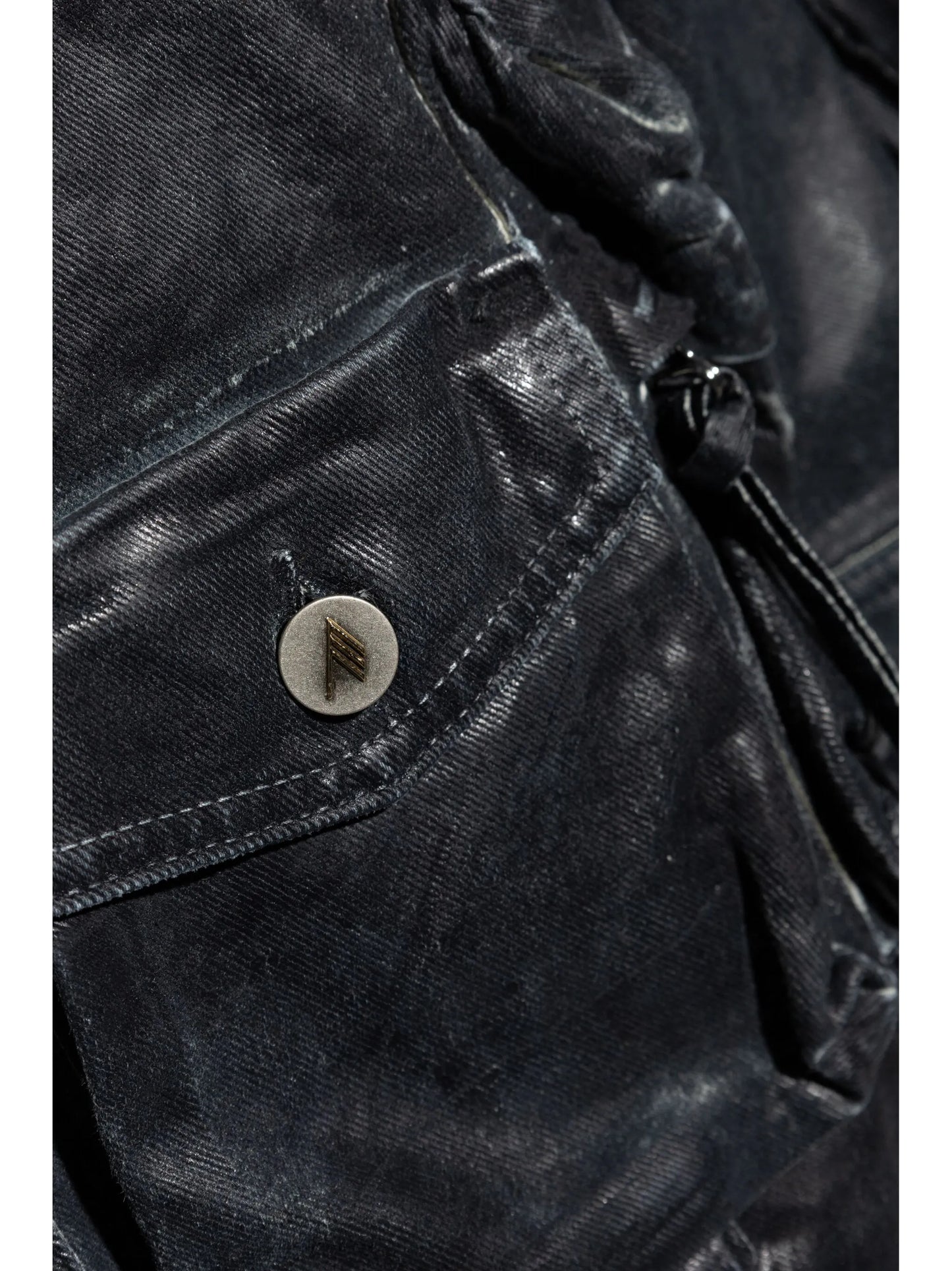 multi-pocket denim jacket