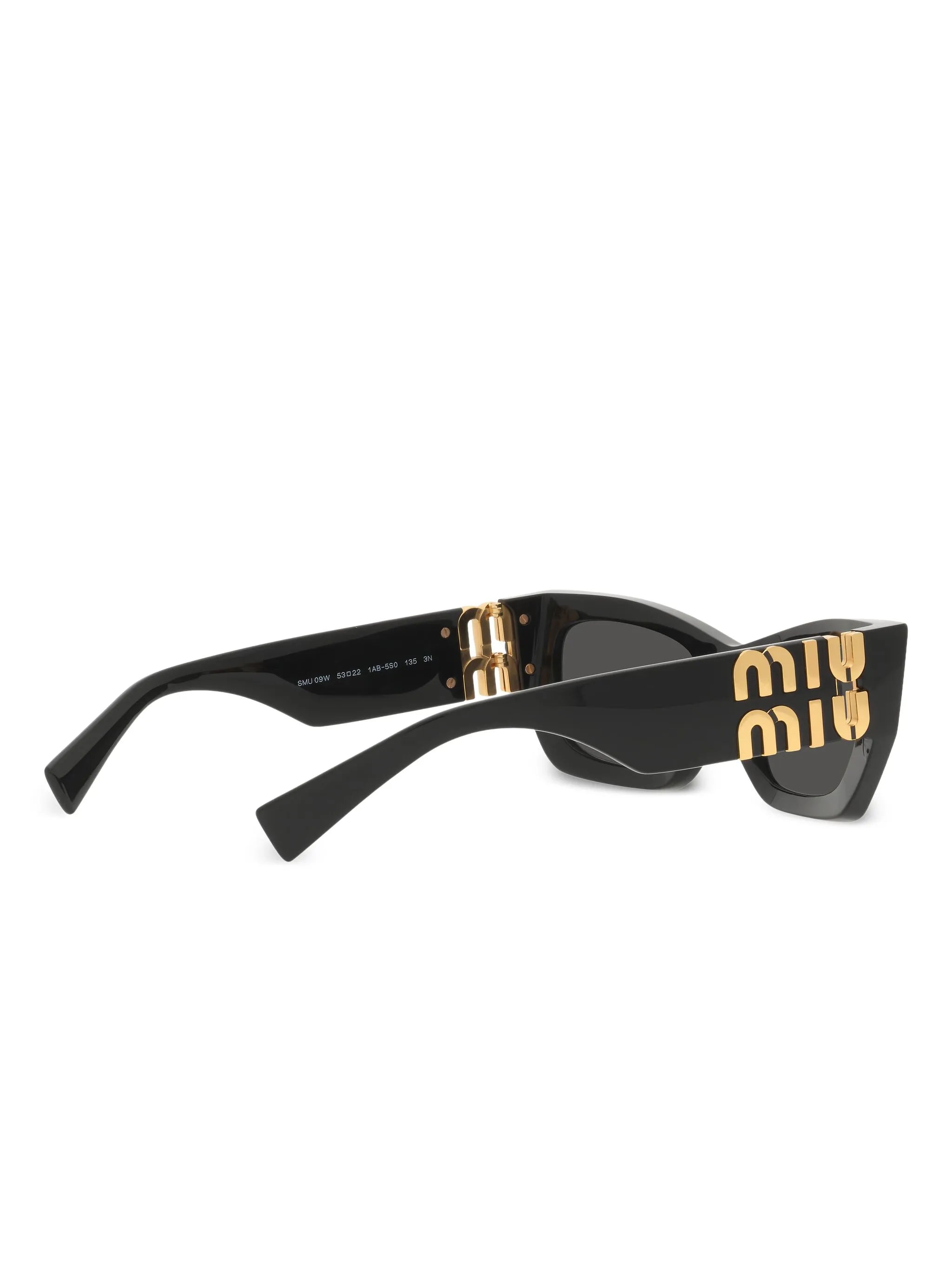 logo-lettering sunglasses