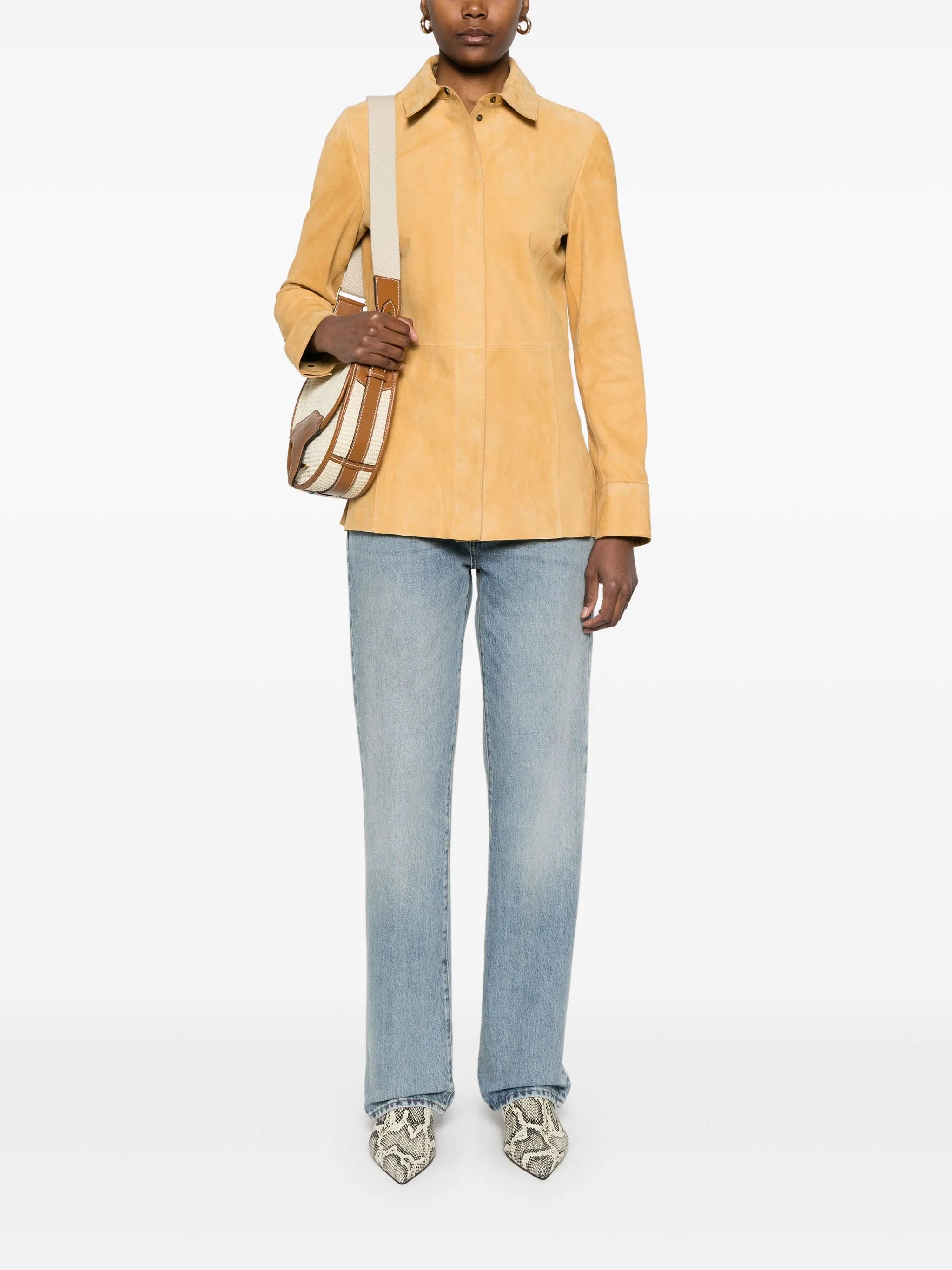 suede shirt