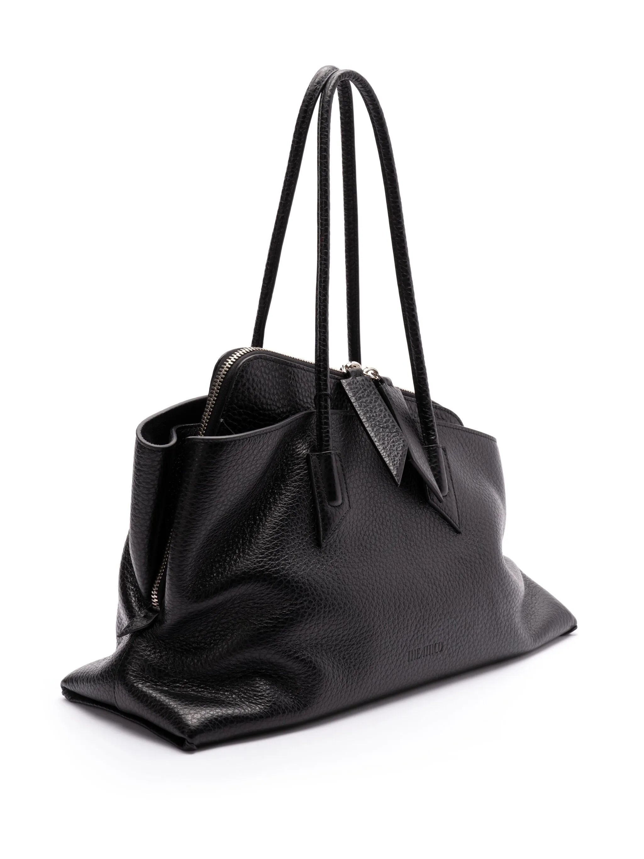La Passeggiata M leather tote bag