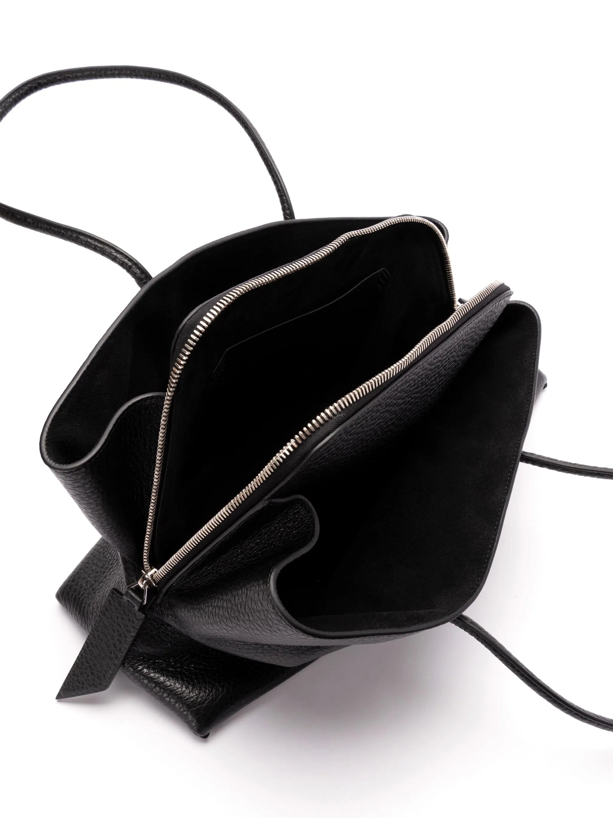 La Passeggiata M leather tote bag