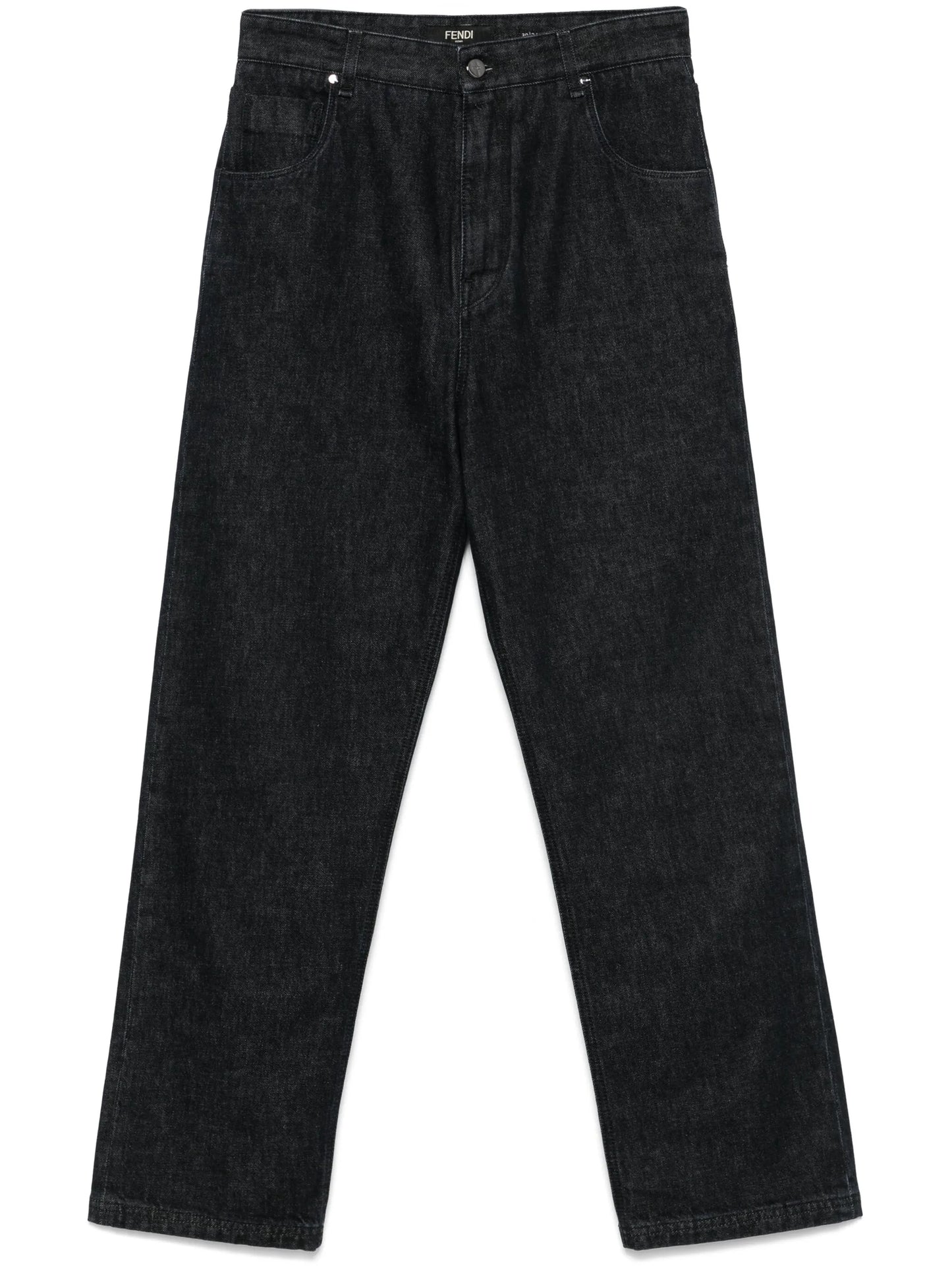 straight-leg jeans