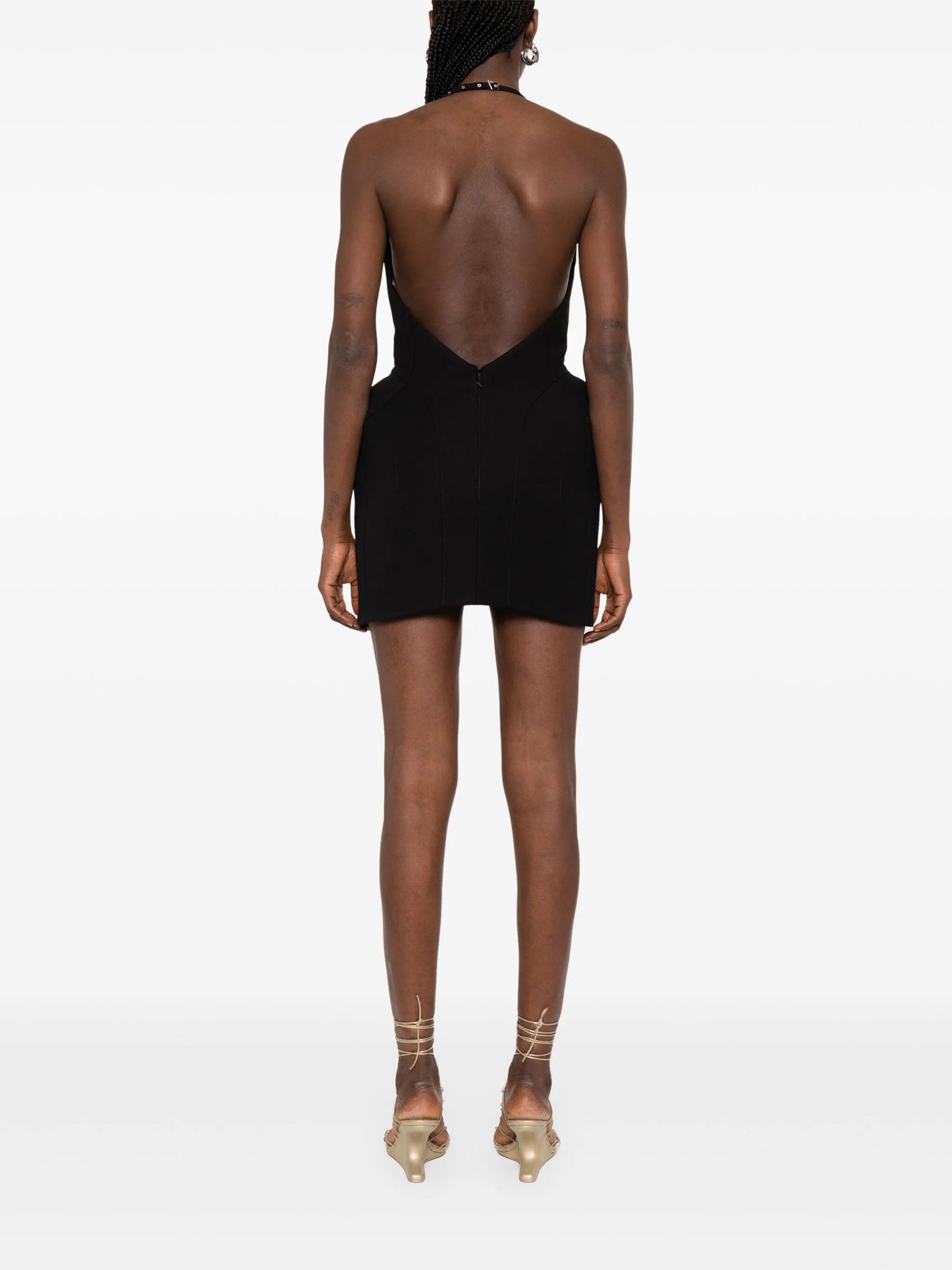 tailored mini dress