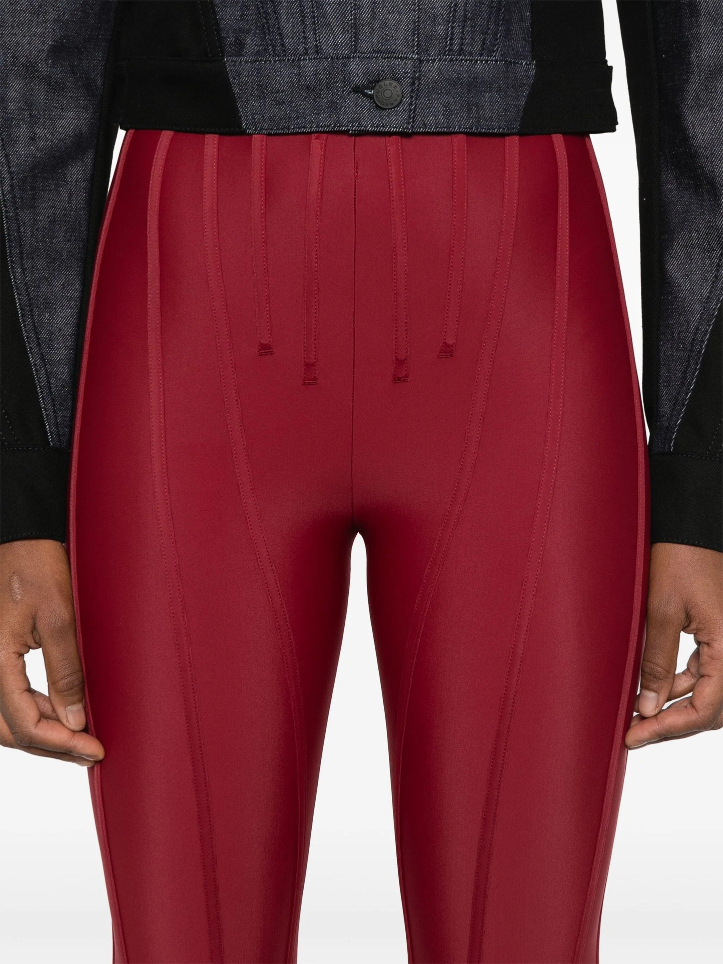 stirrup-detail leggings