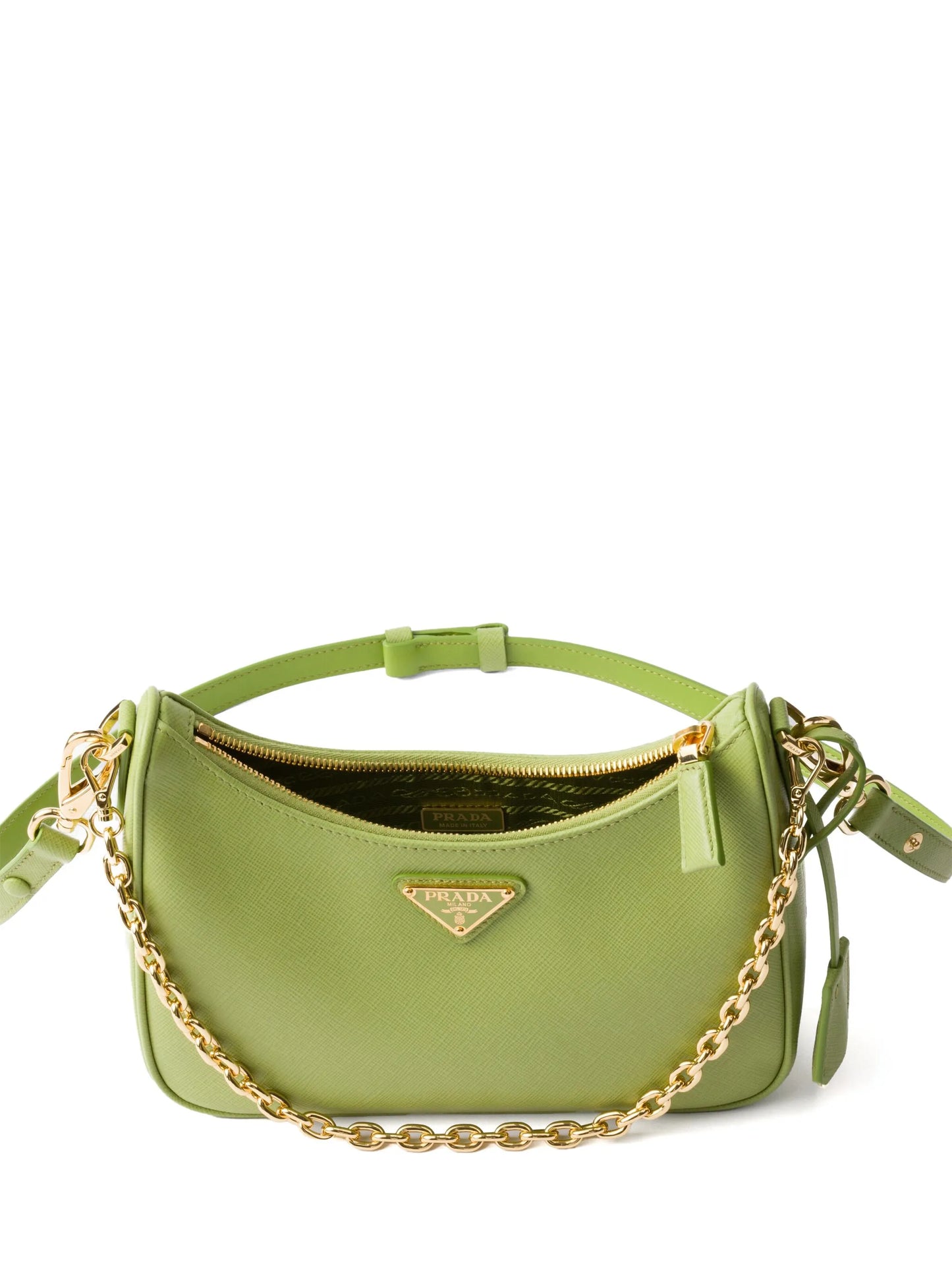 Re-Edition Saffiano leather mini bag