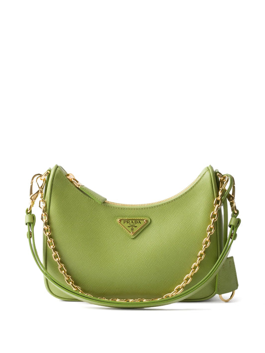 Re-Edition Saffiano leather mini bag