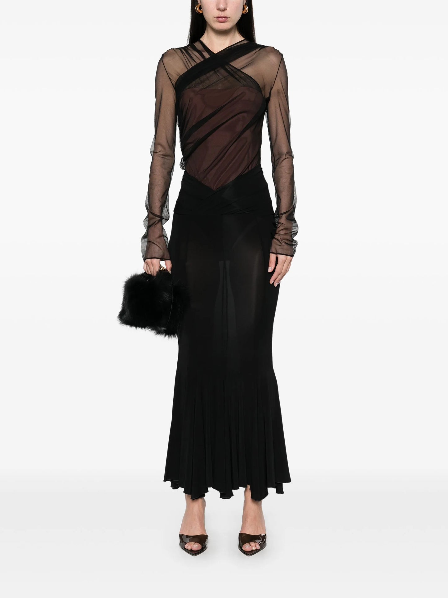 Yasmin midi skirt