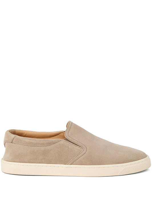 suede loafers