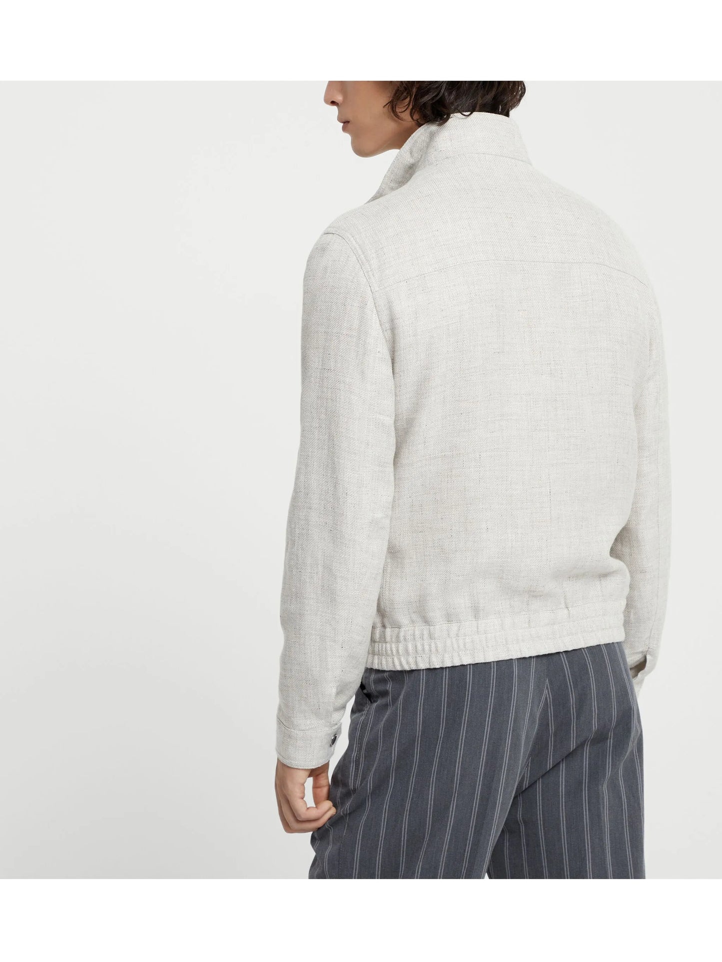 twill bomber jacket