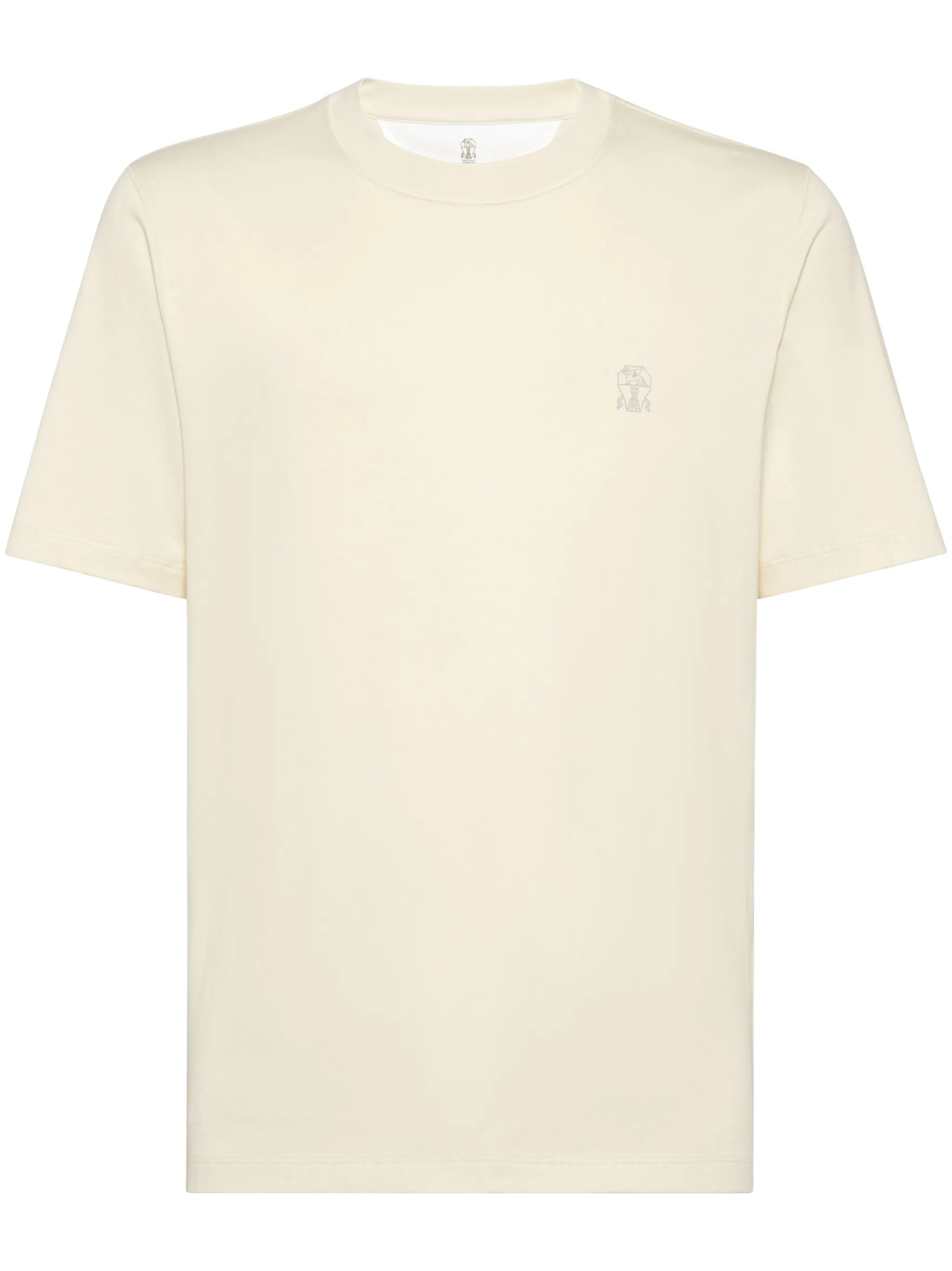 logo-print jersey T-shirt