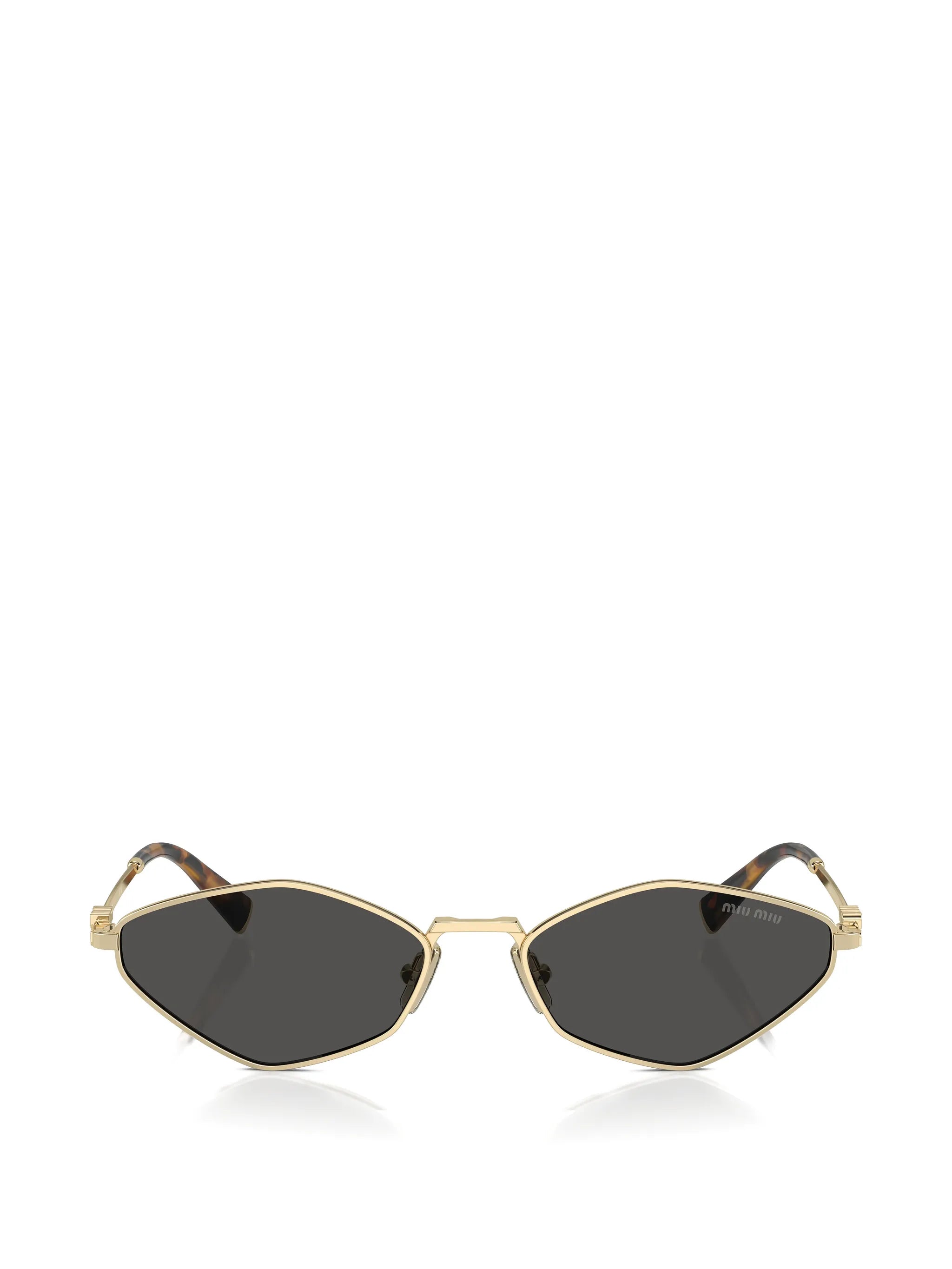 geometric-frame sunglasses