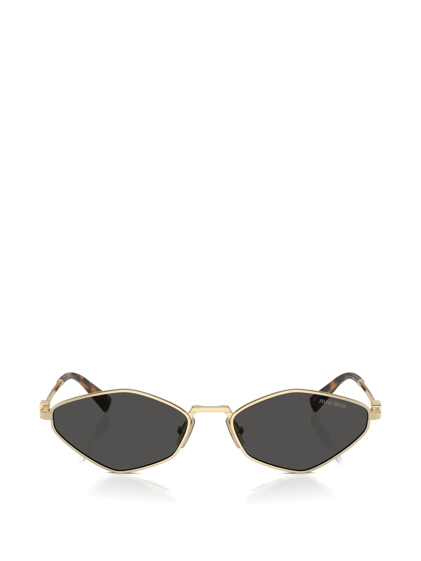 geometric-frame sunglasses