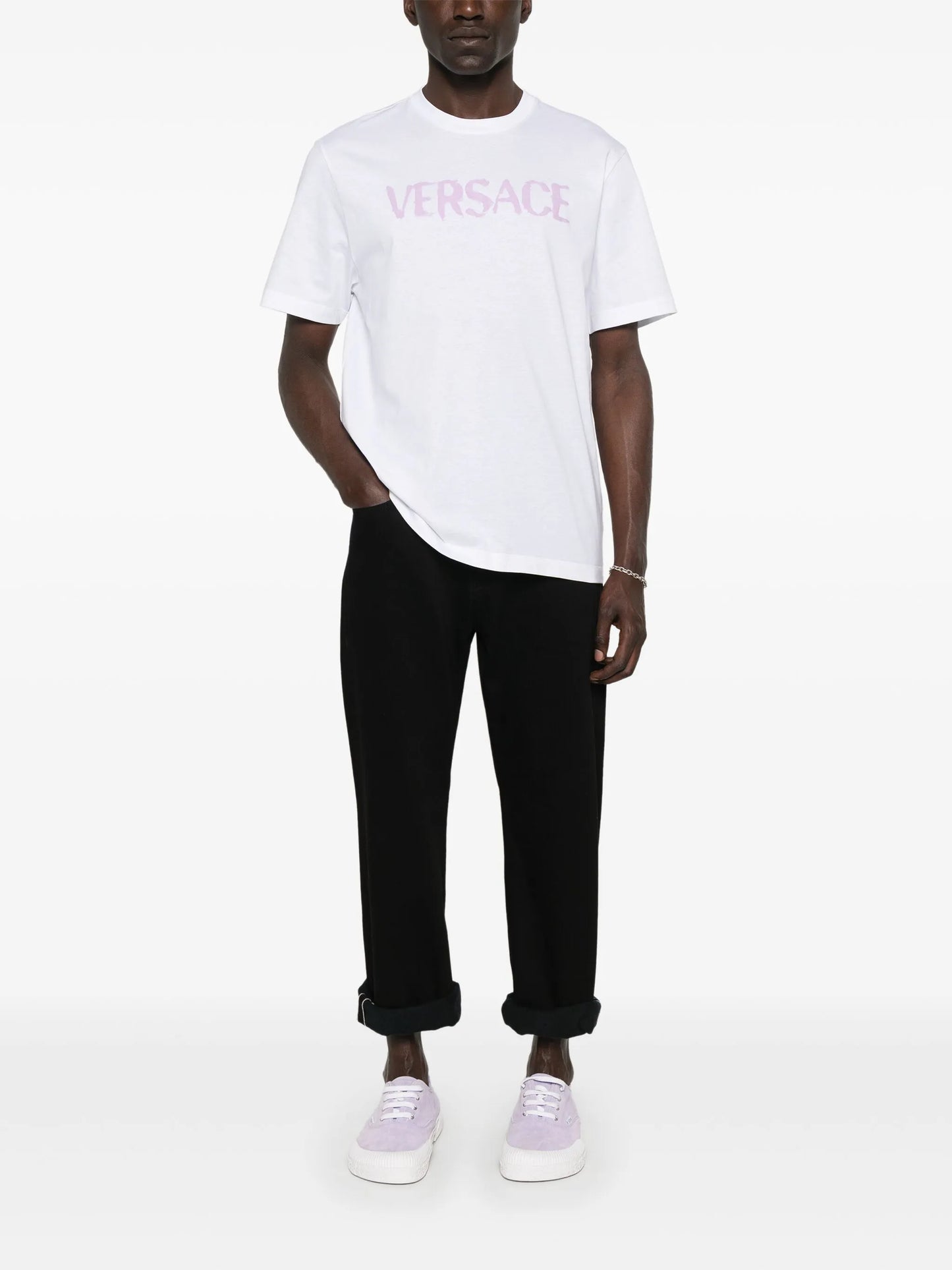 logo-print T-shirt