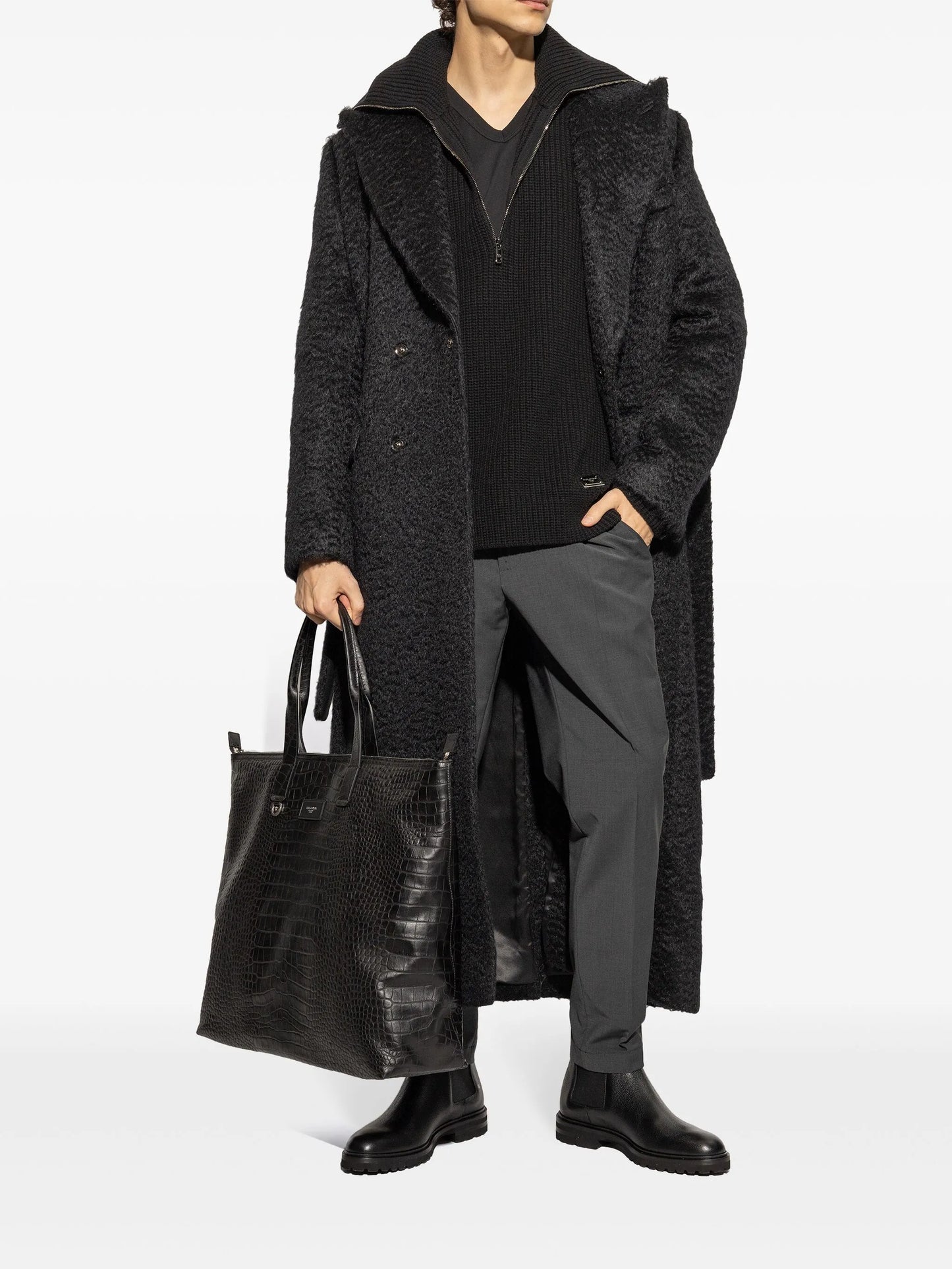leather Chelsea boots
