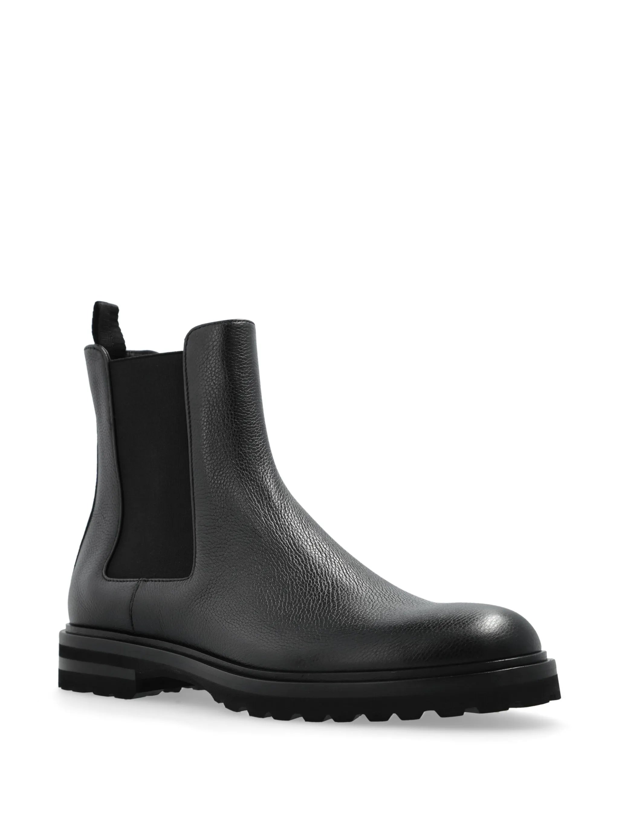 leather Chelsea boots