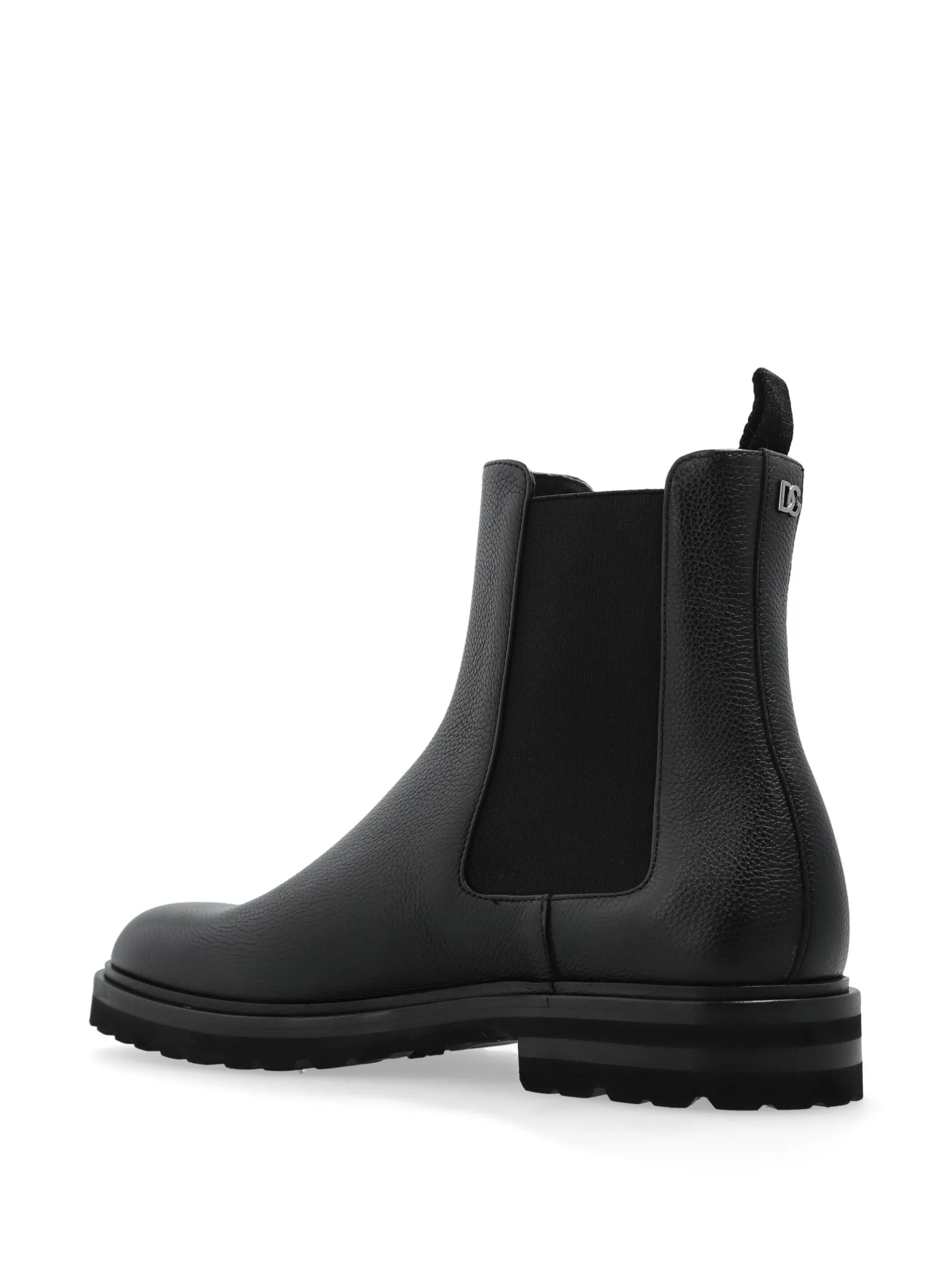 leather Chelsea boots