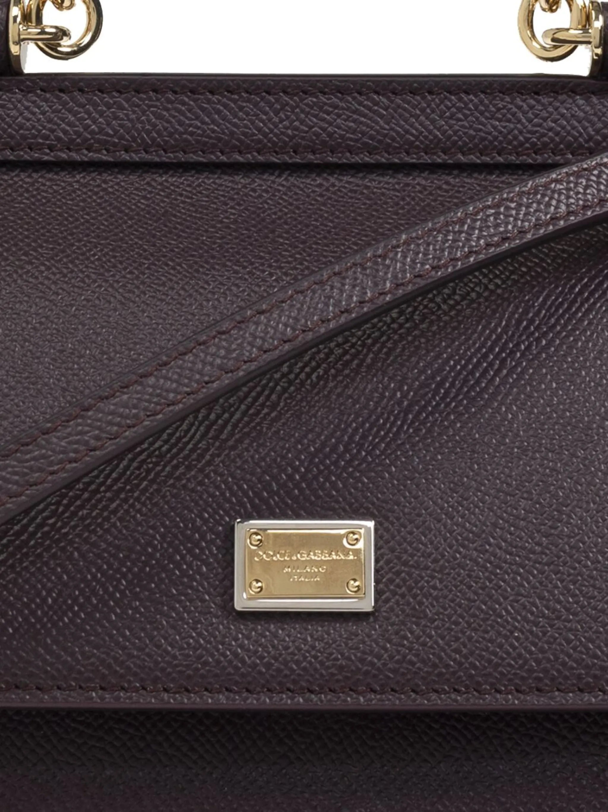 small Sicily handbag in Dauphine calfskin
