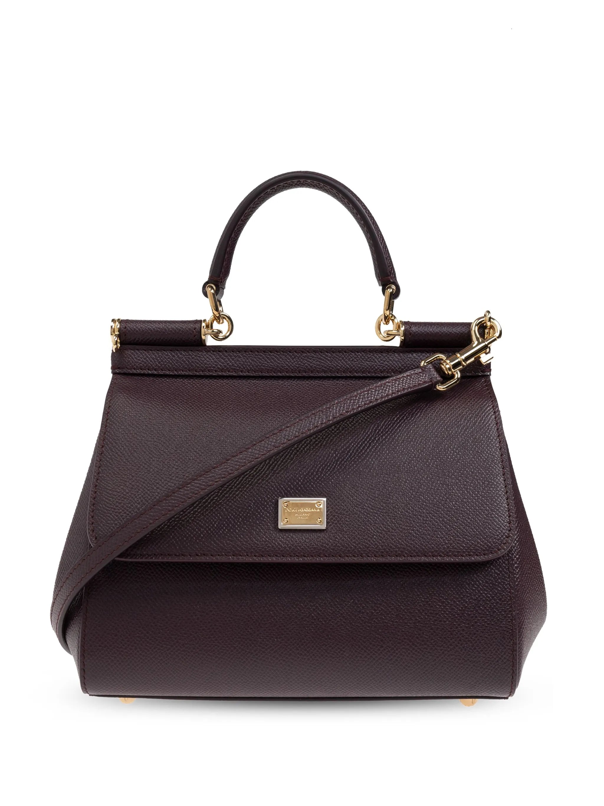 small Sicily handbag in Dauphine calfskin