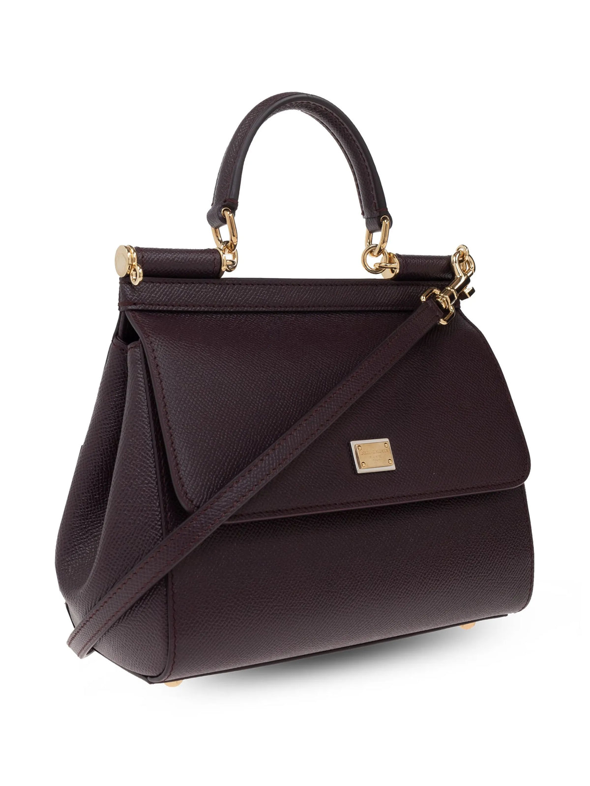 small Sicily handbag in Dauphine calfskin