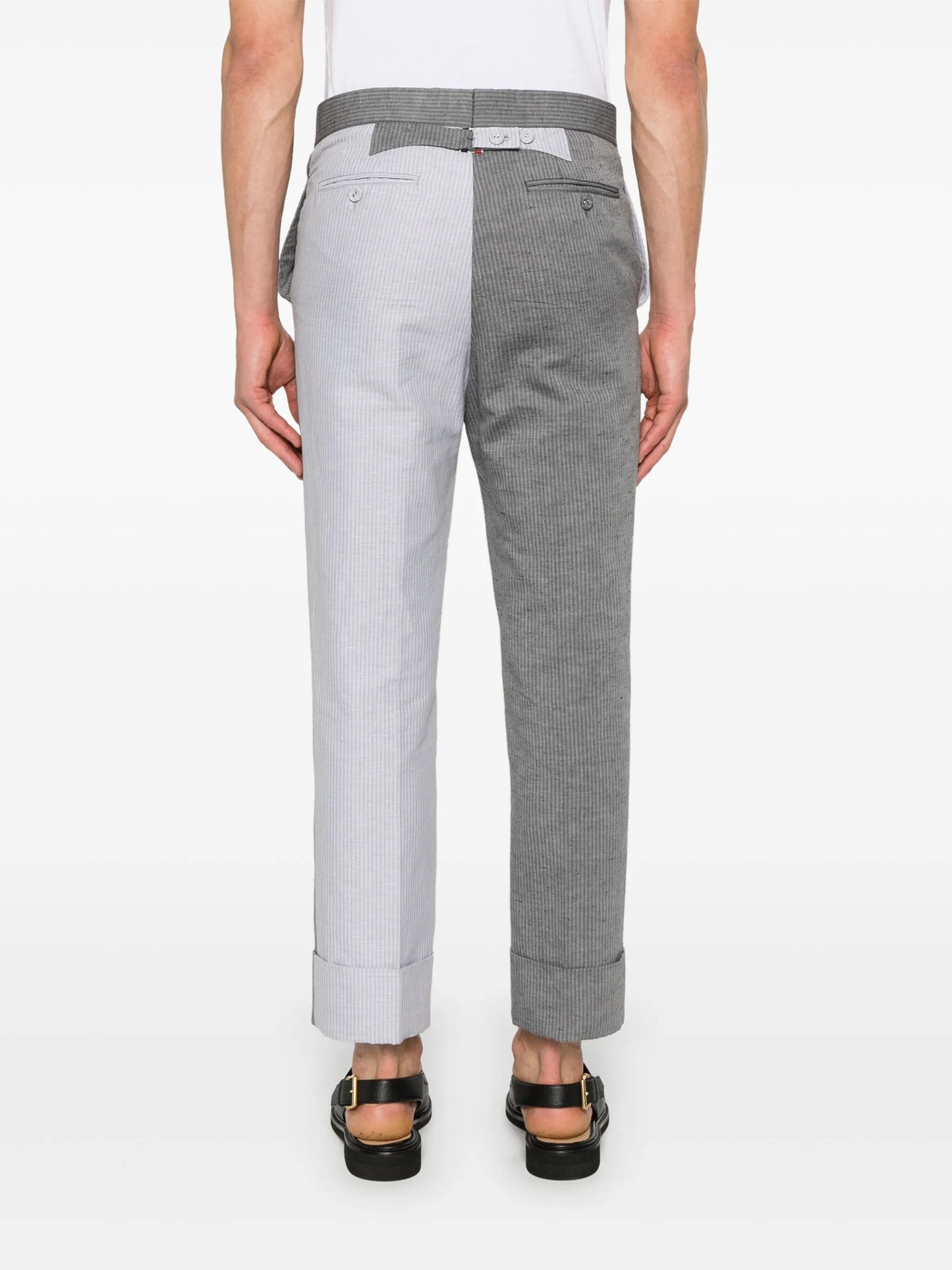 striped trousers