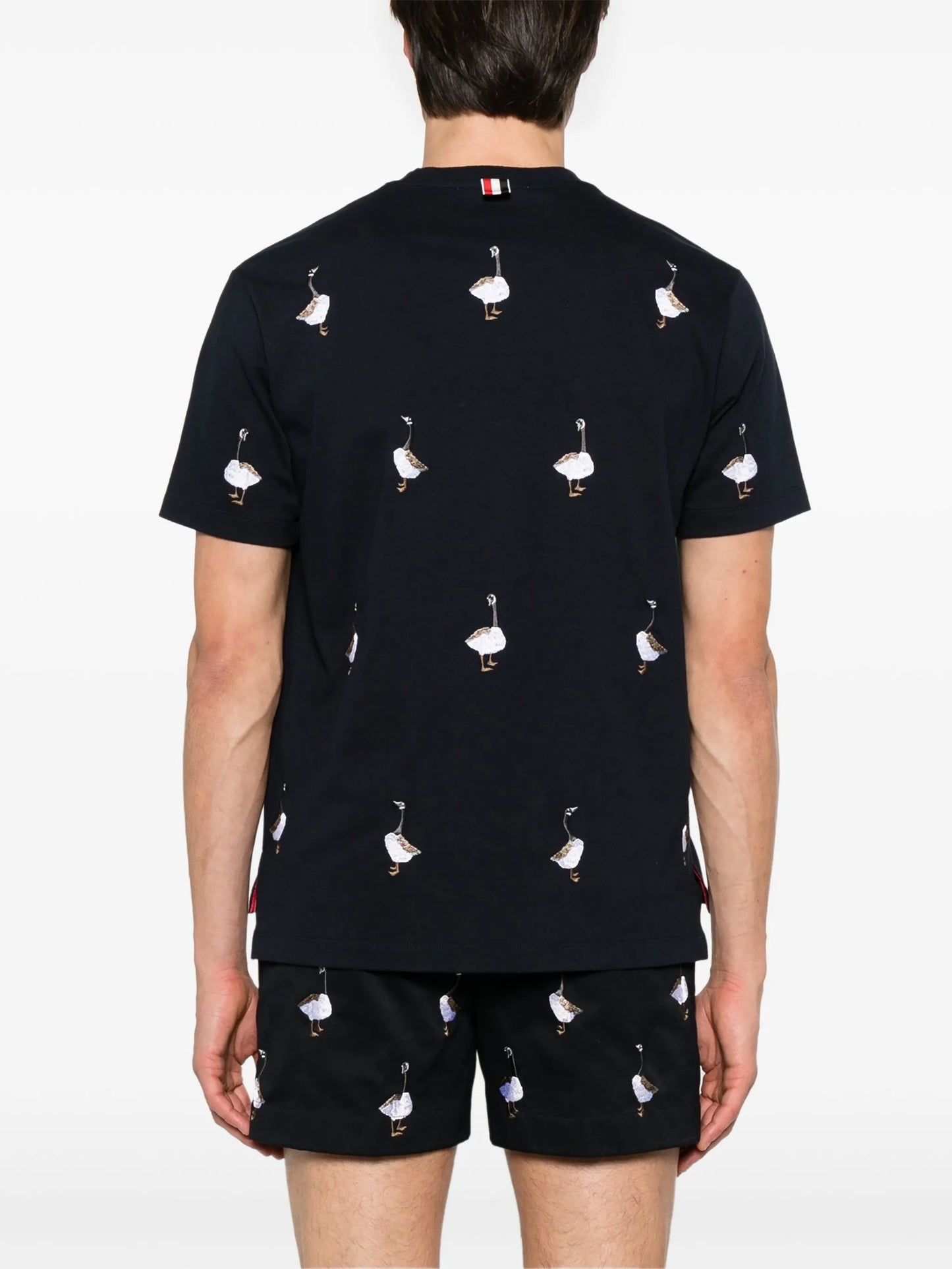 embroidered-motif T-shirt