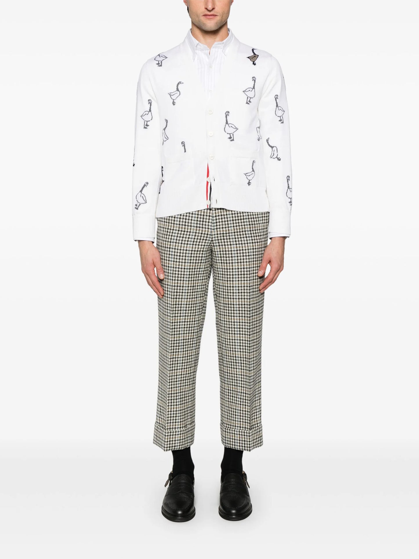 embroidered-motif shirt