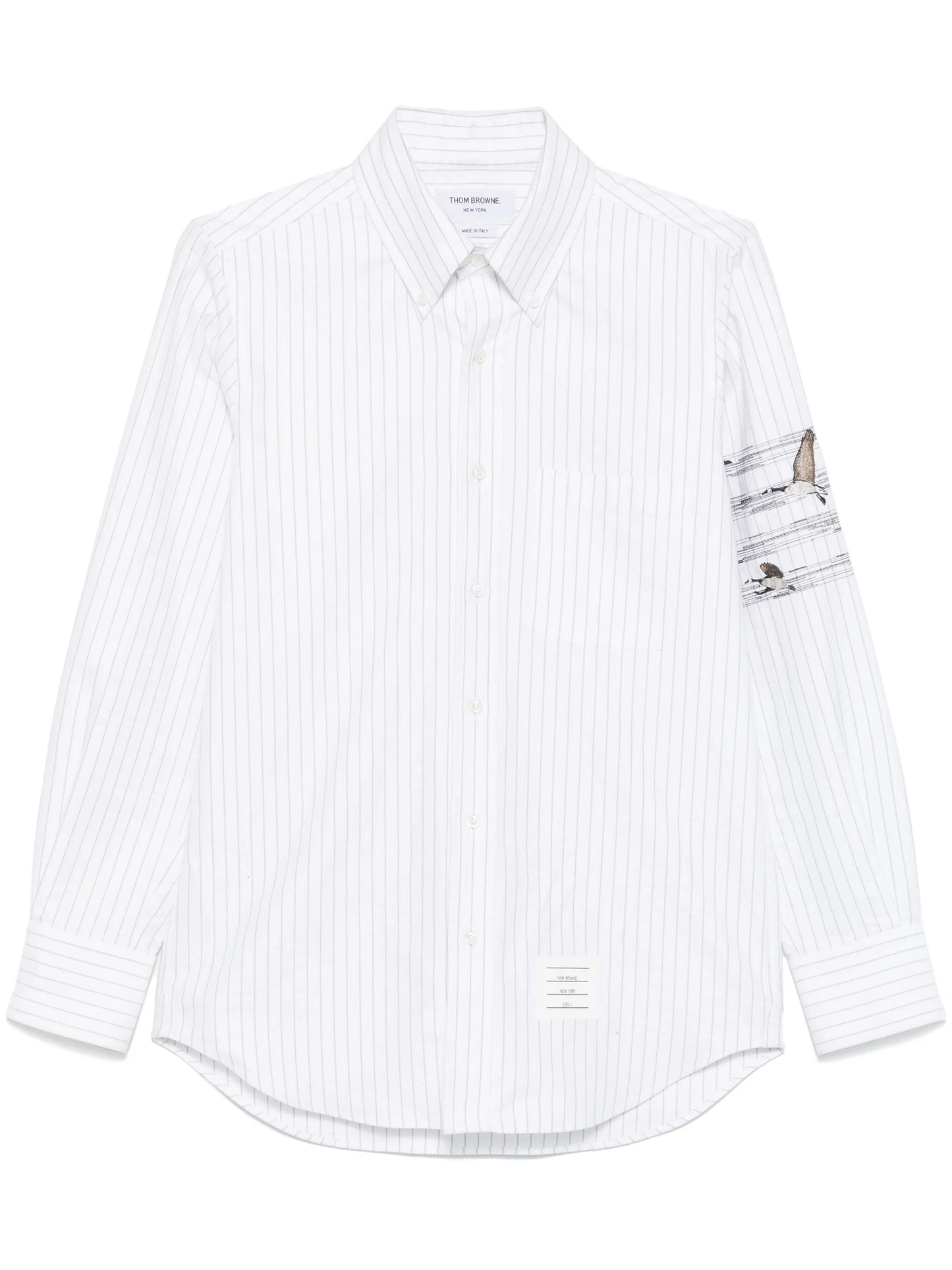 embroidered-motif shirt