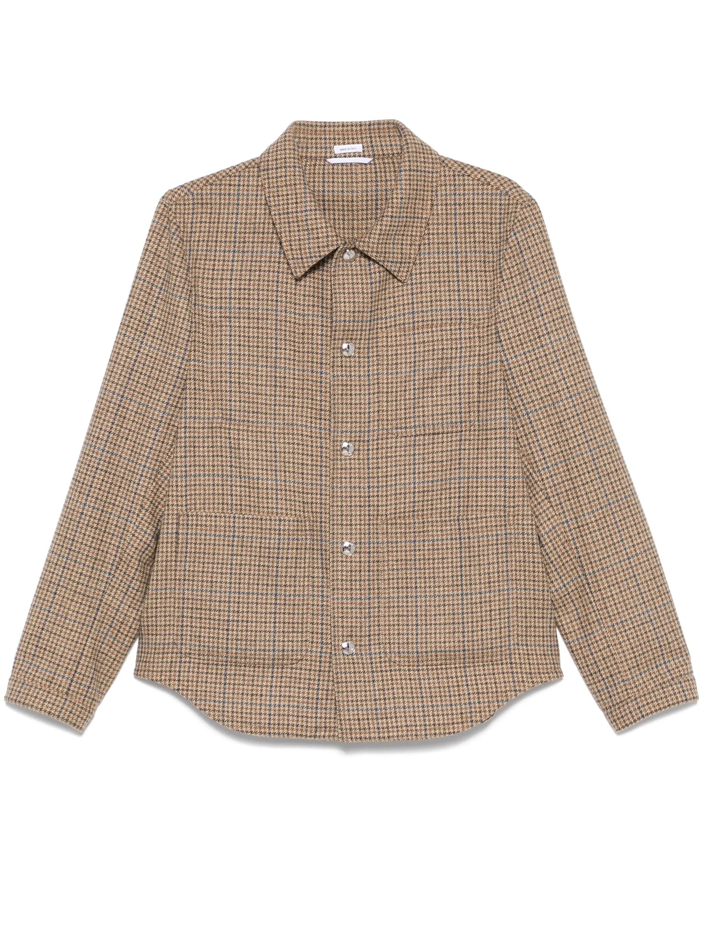 checked tweed jacket