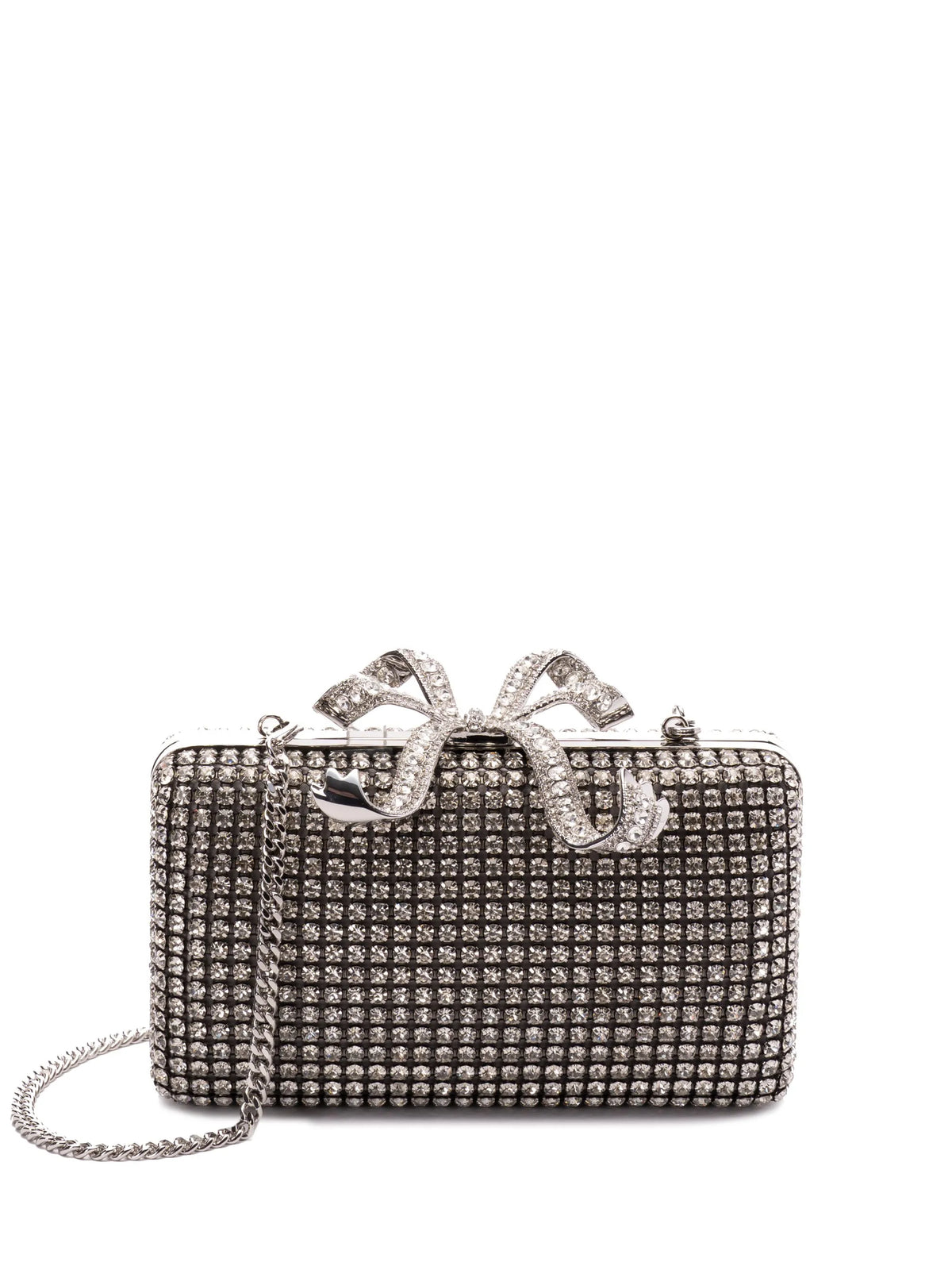 crystal clutch bag