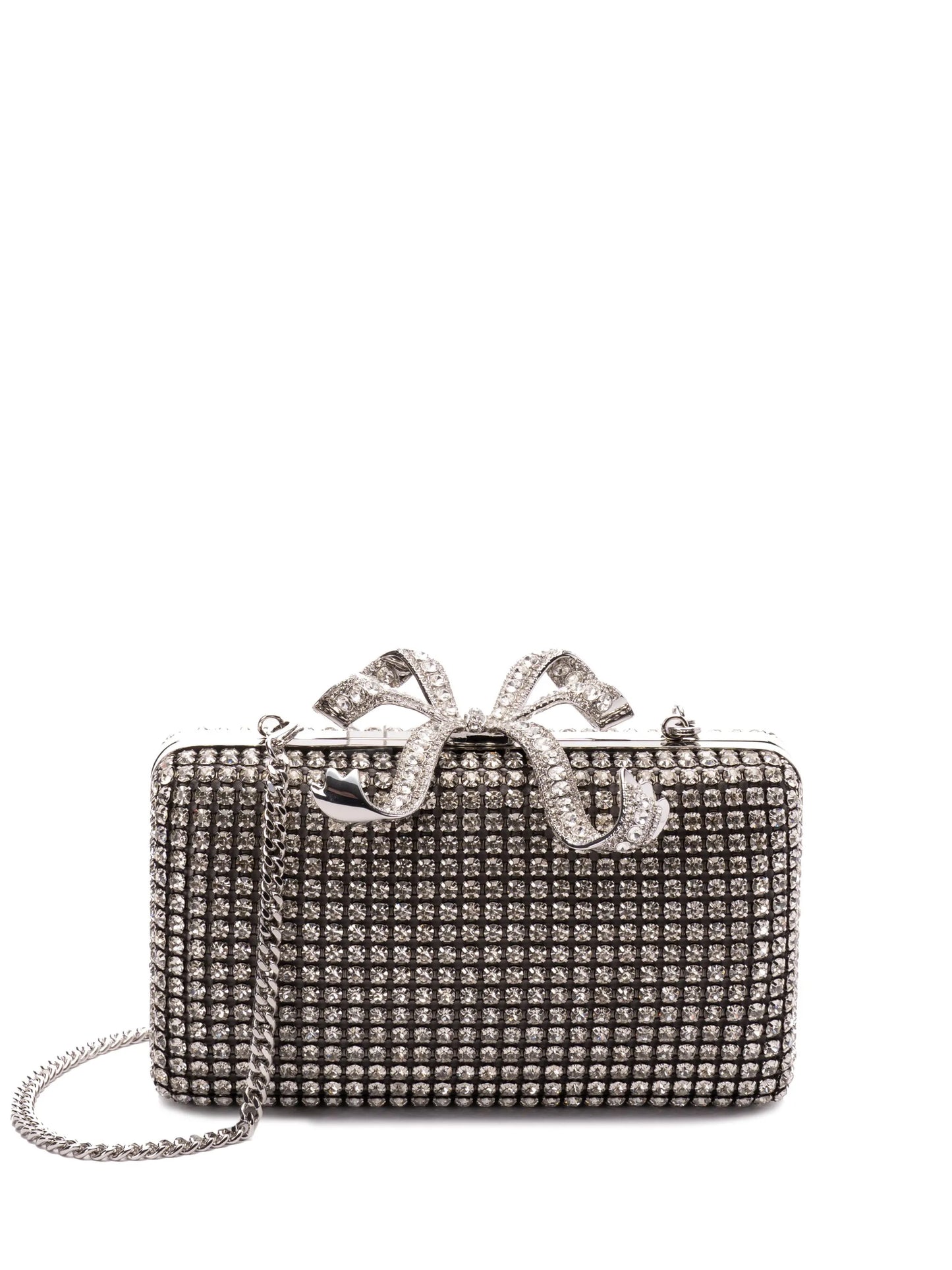 crystal clutch bag