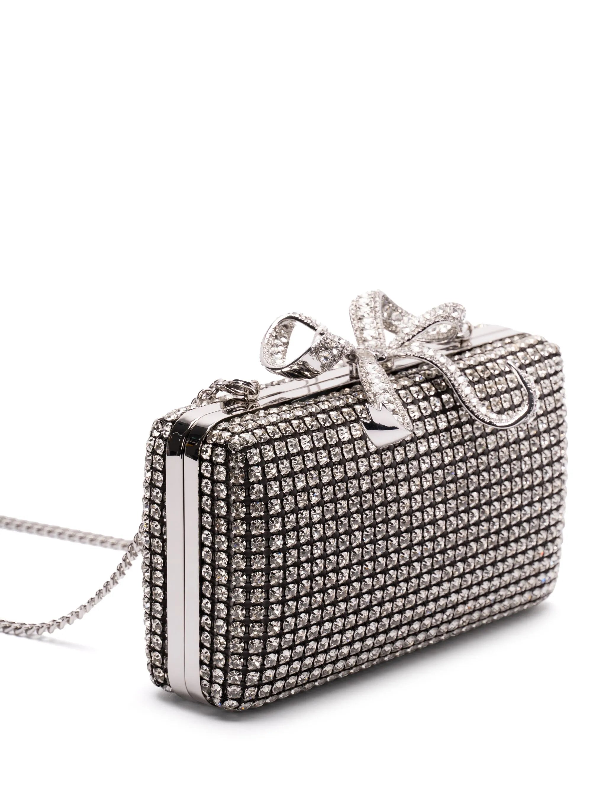crystal clutch bag