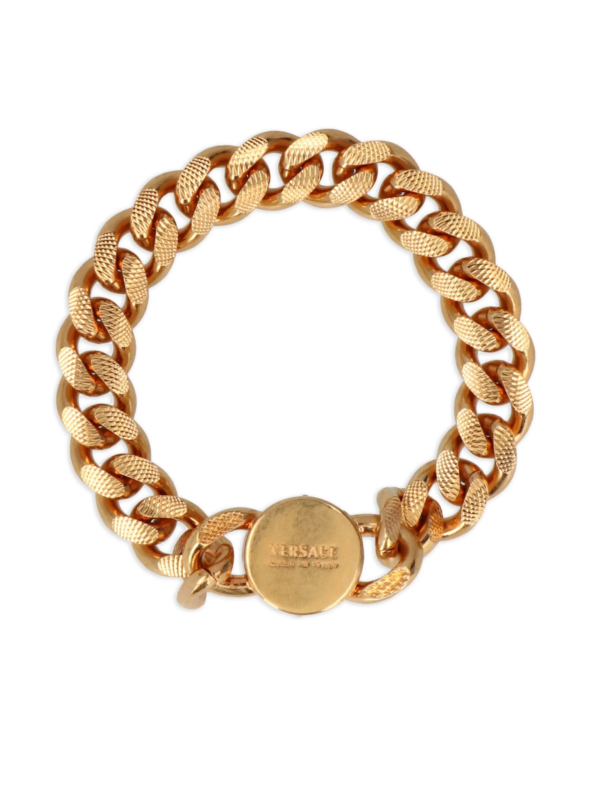 Medusa chain bracelet