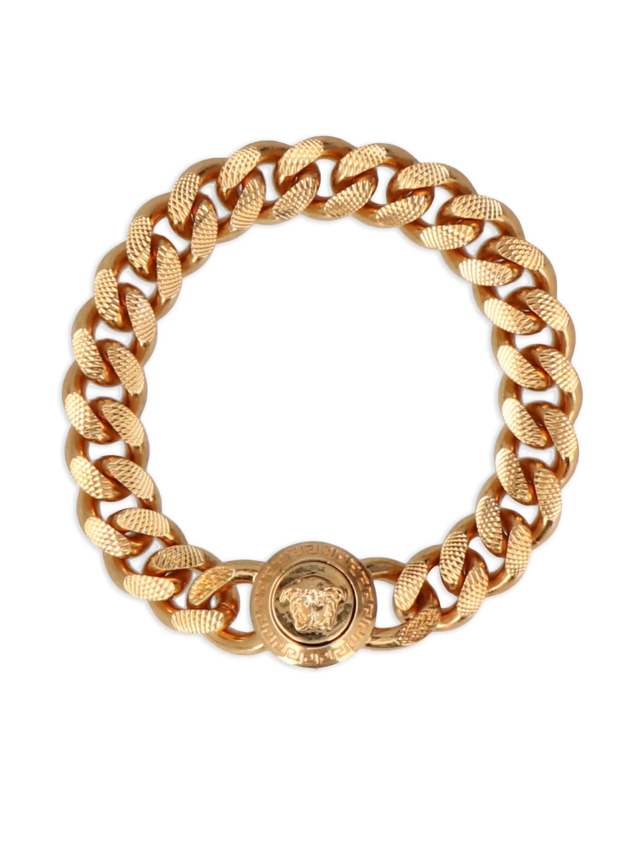 Medusa chain bracelet