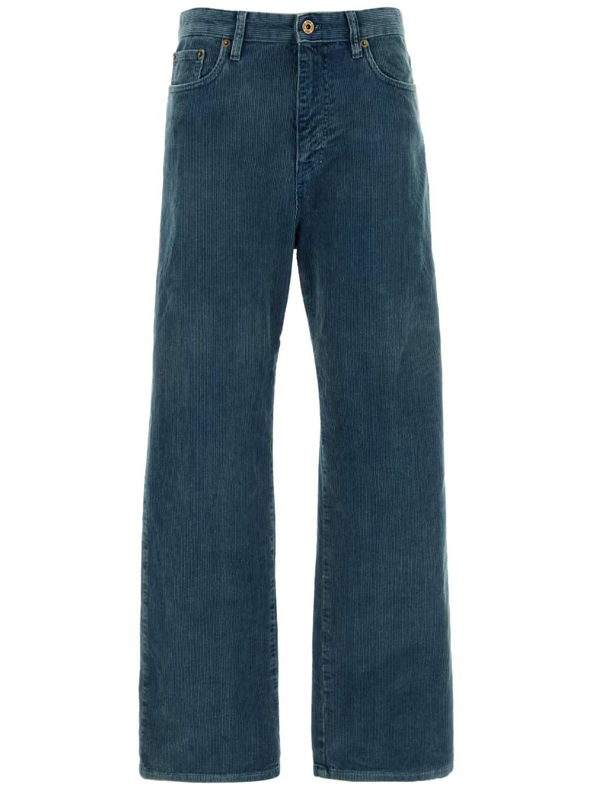logo-patch trousers