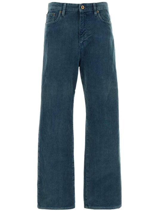 logo-patch trousers