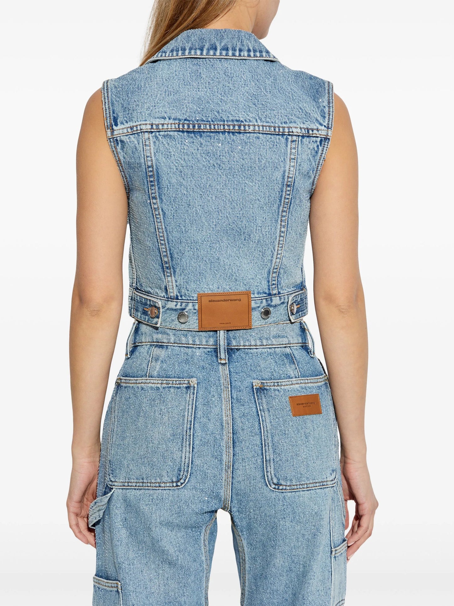 denim top