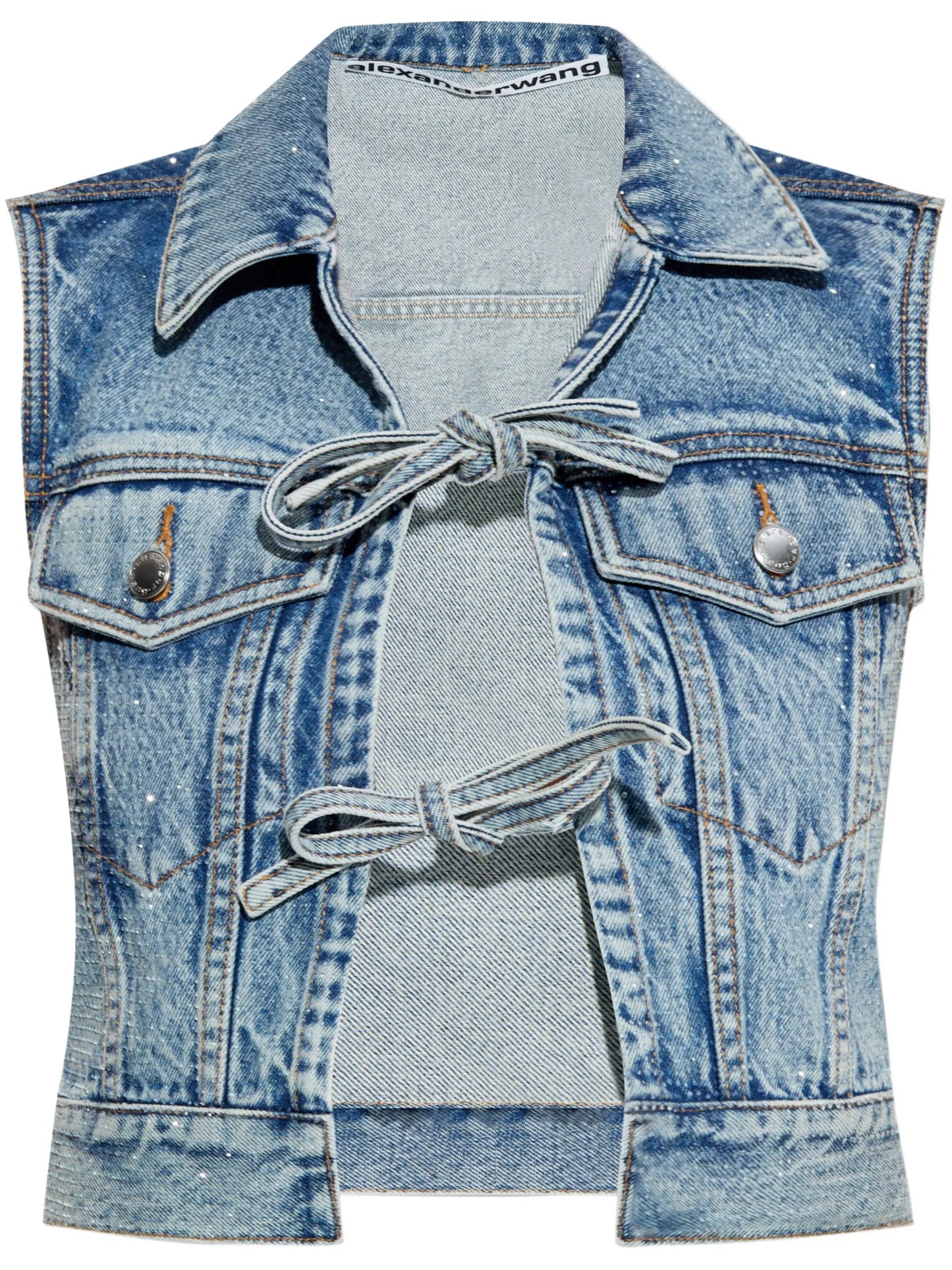 denim top
