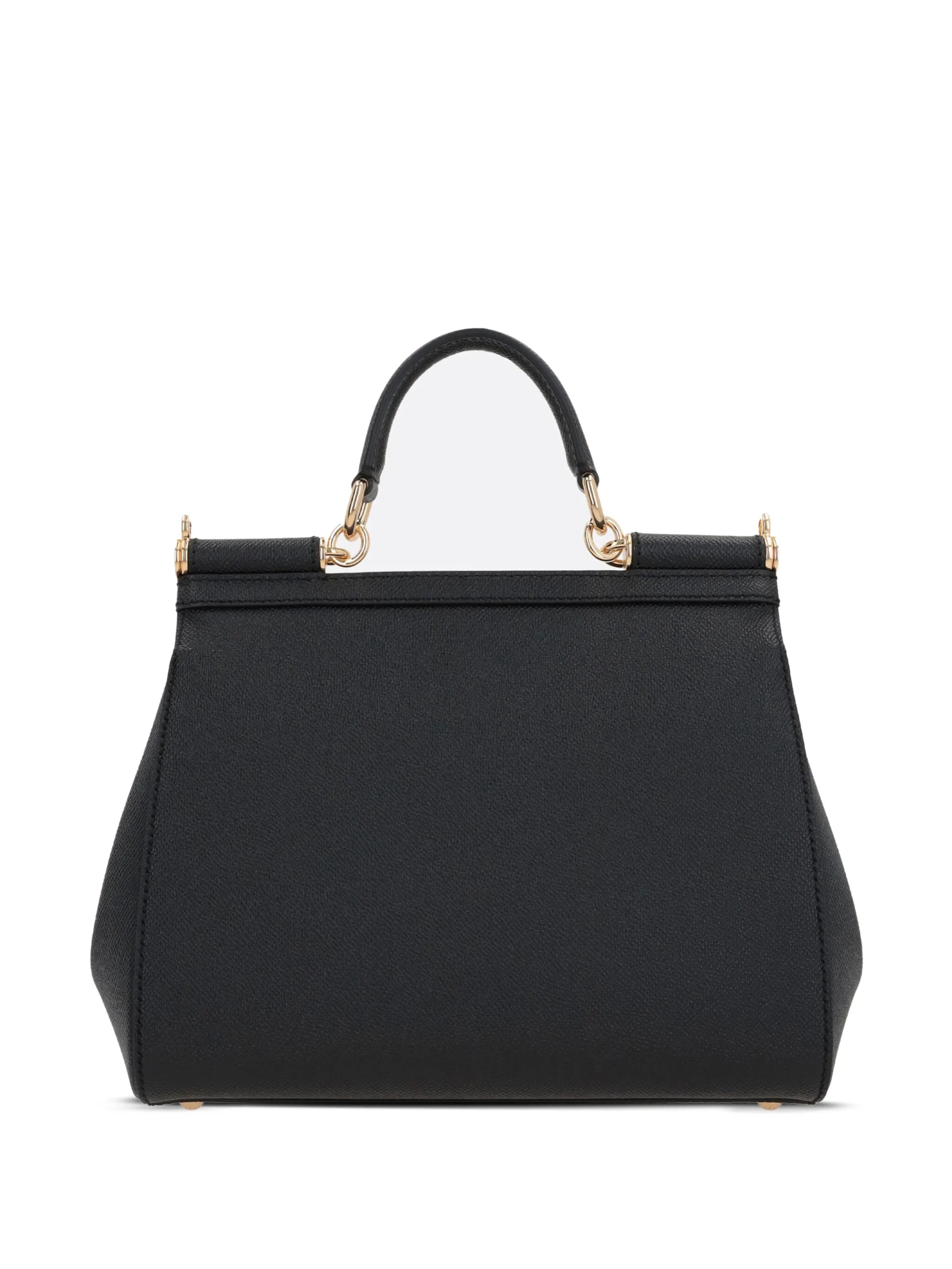 large Sicily handbag in Dauphine calfskin