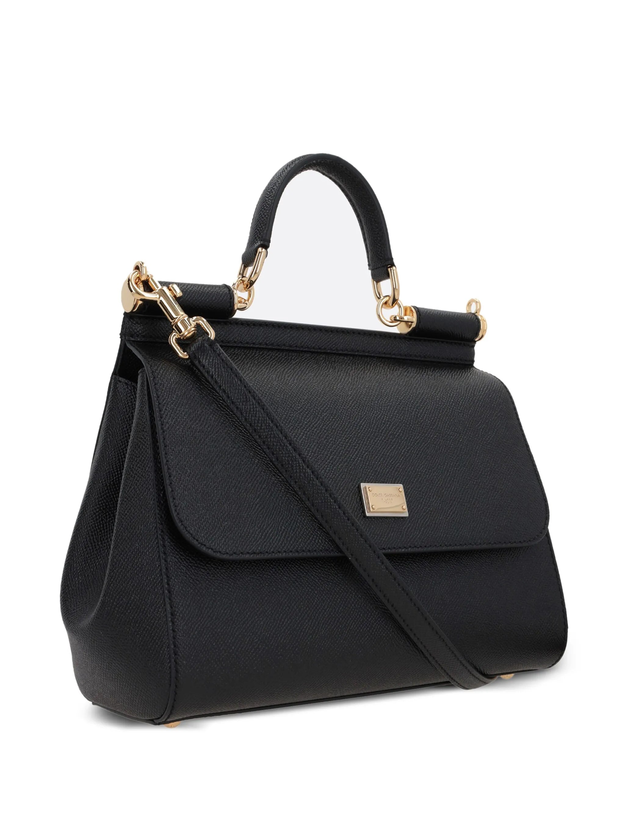 large Sicily handbag in Dauphine calfskin
