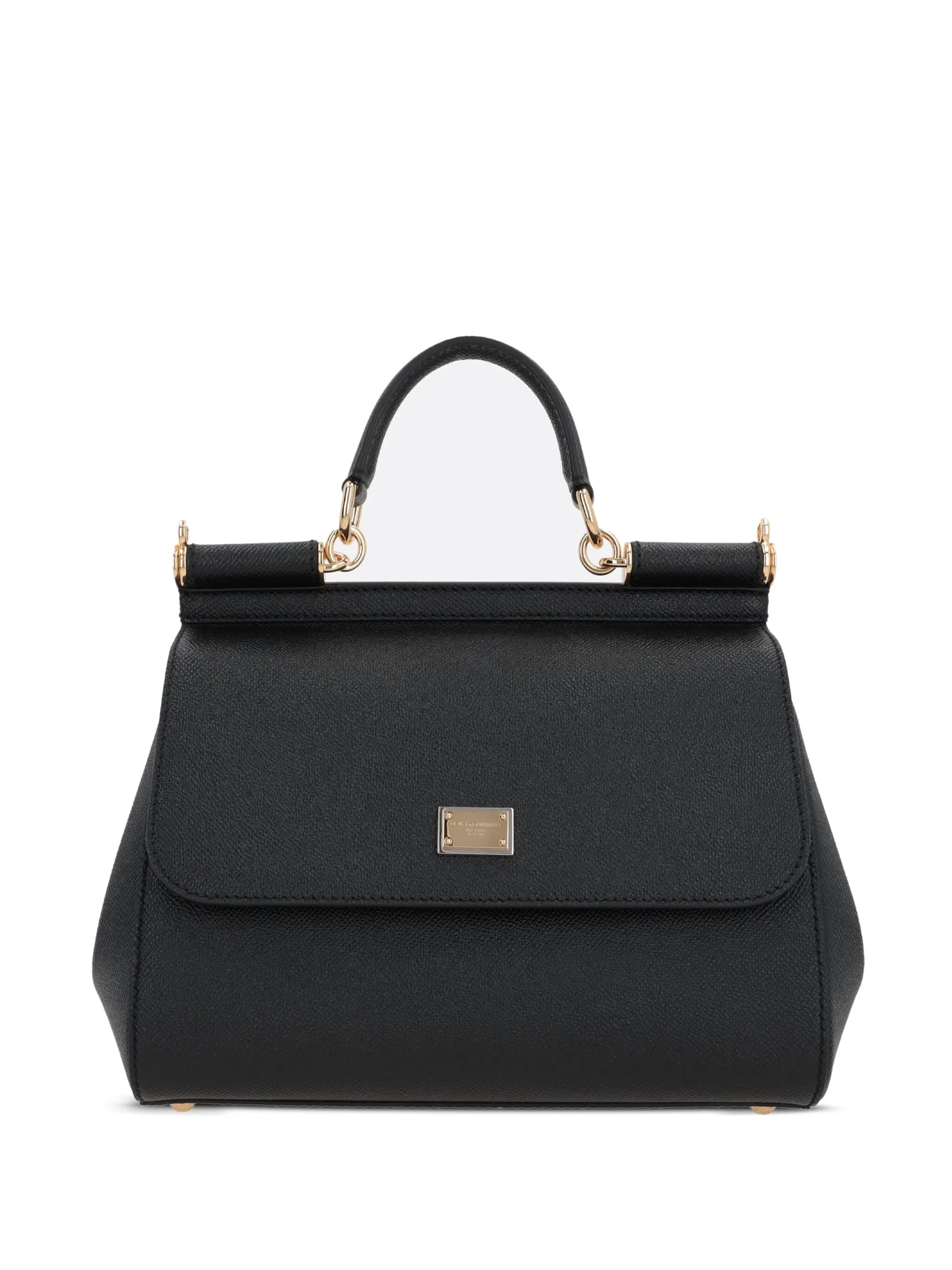 large Sicily handbag in Dauphine calfskin