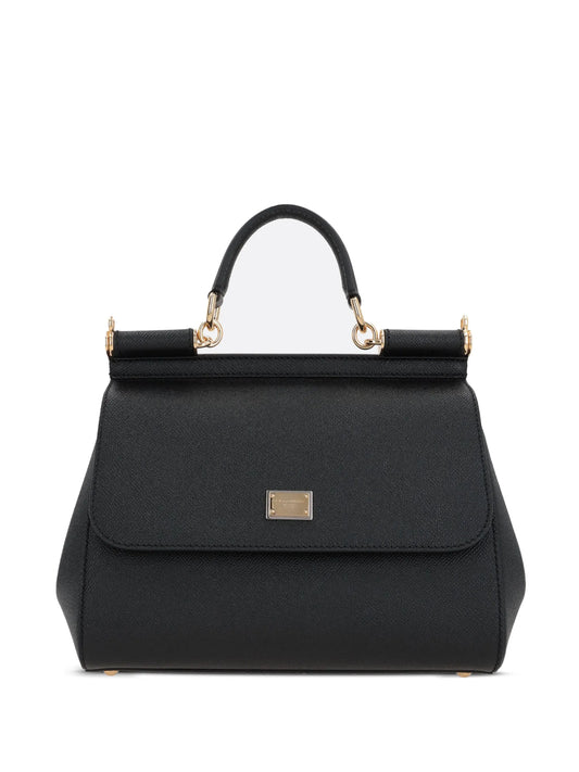 large Sicily handbag in Dauphine calfskin
