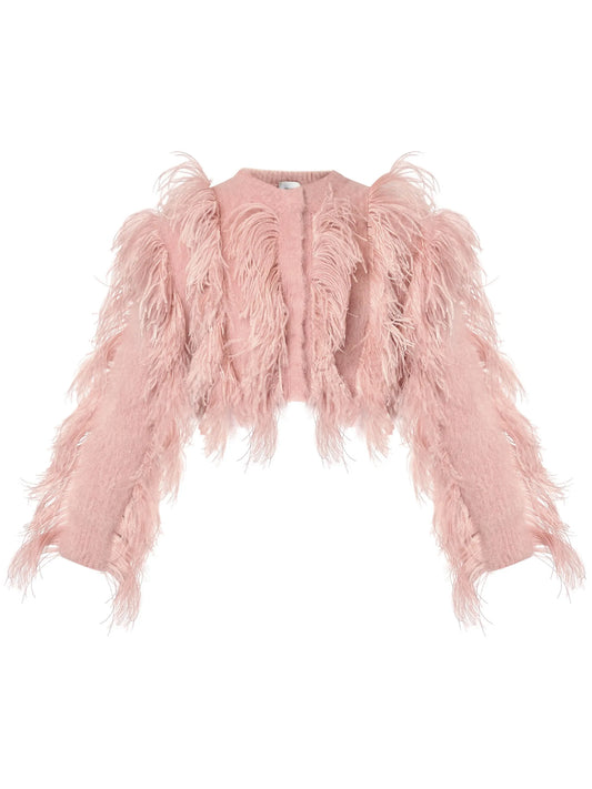 cropped cardigan