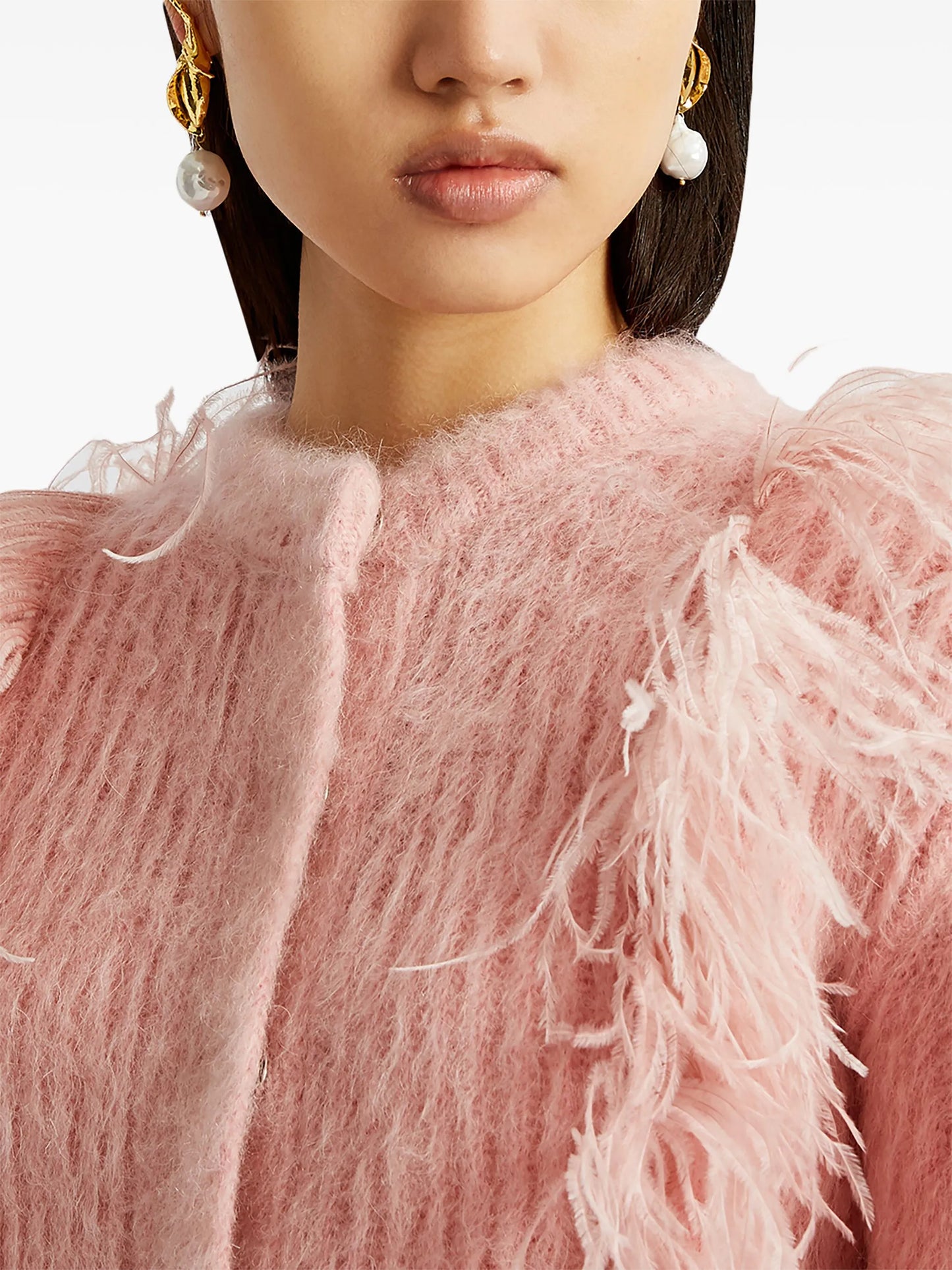 cropped cardigan