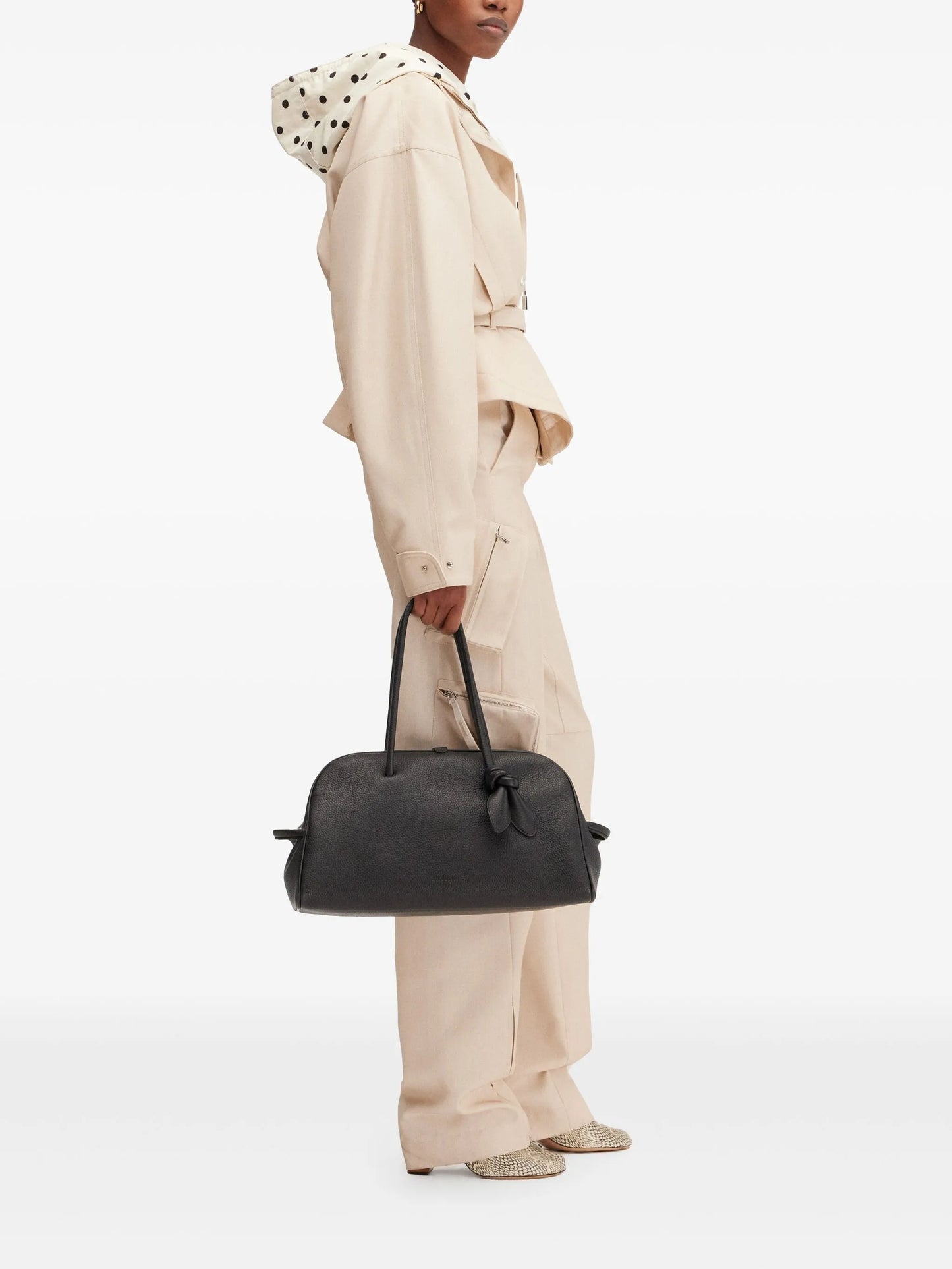 belted jacket