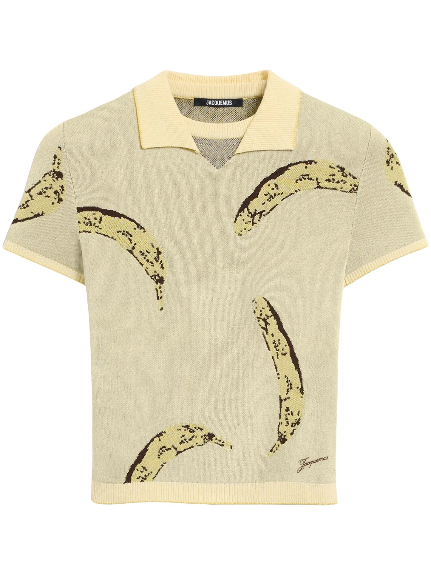 intarsia-knit T-shirt