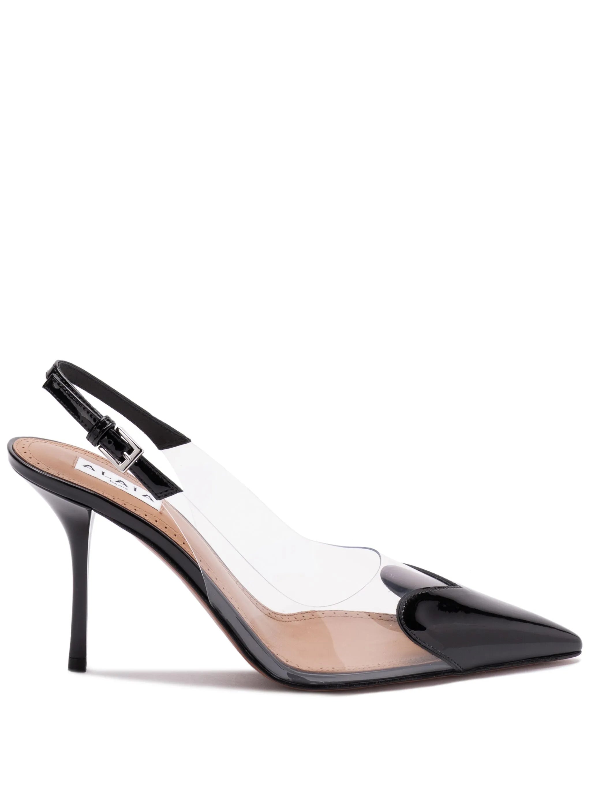 Le Coeur 90mm slingback pumps