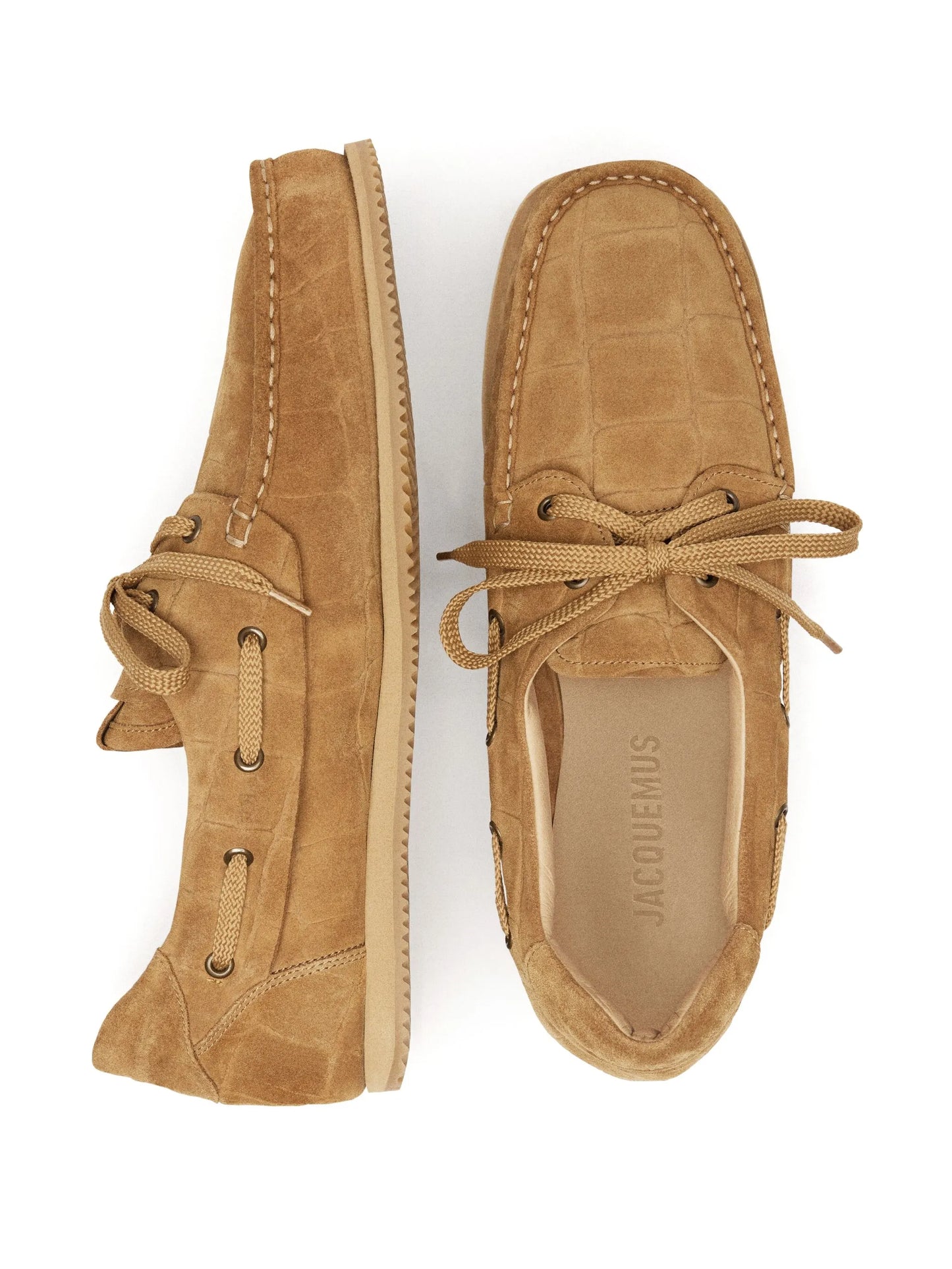 leather boat shoes