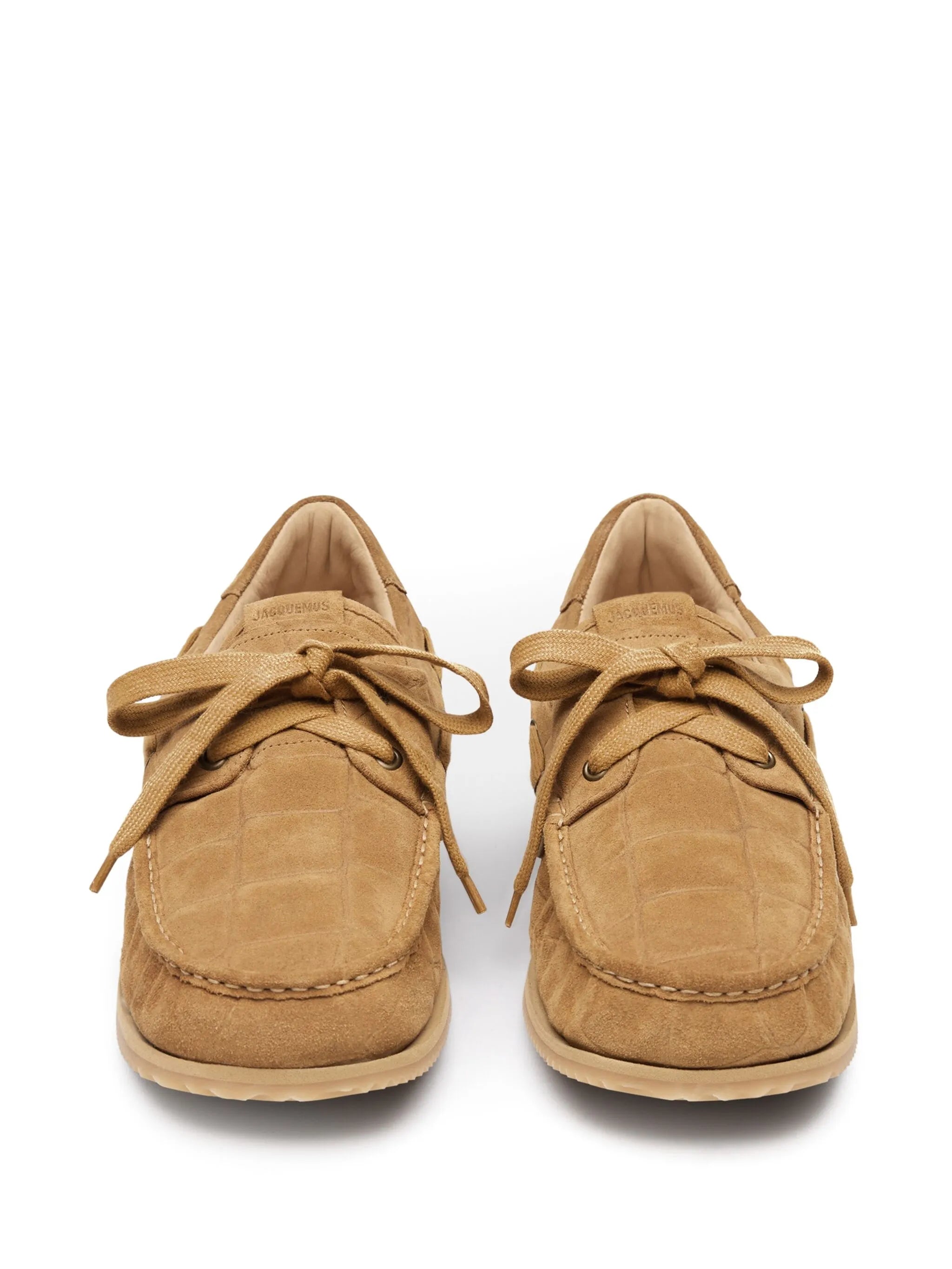 leather boat shoes
