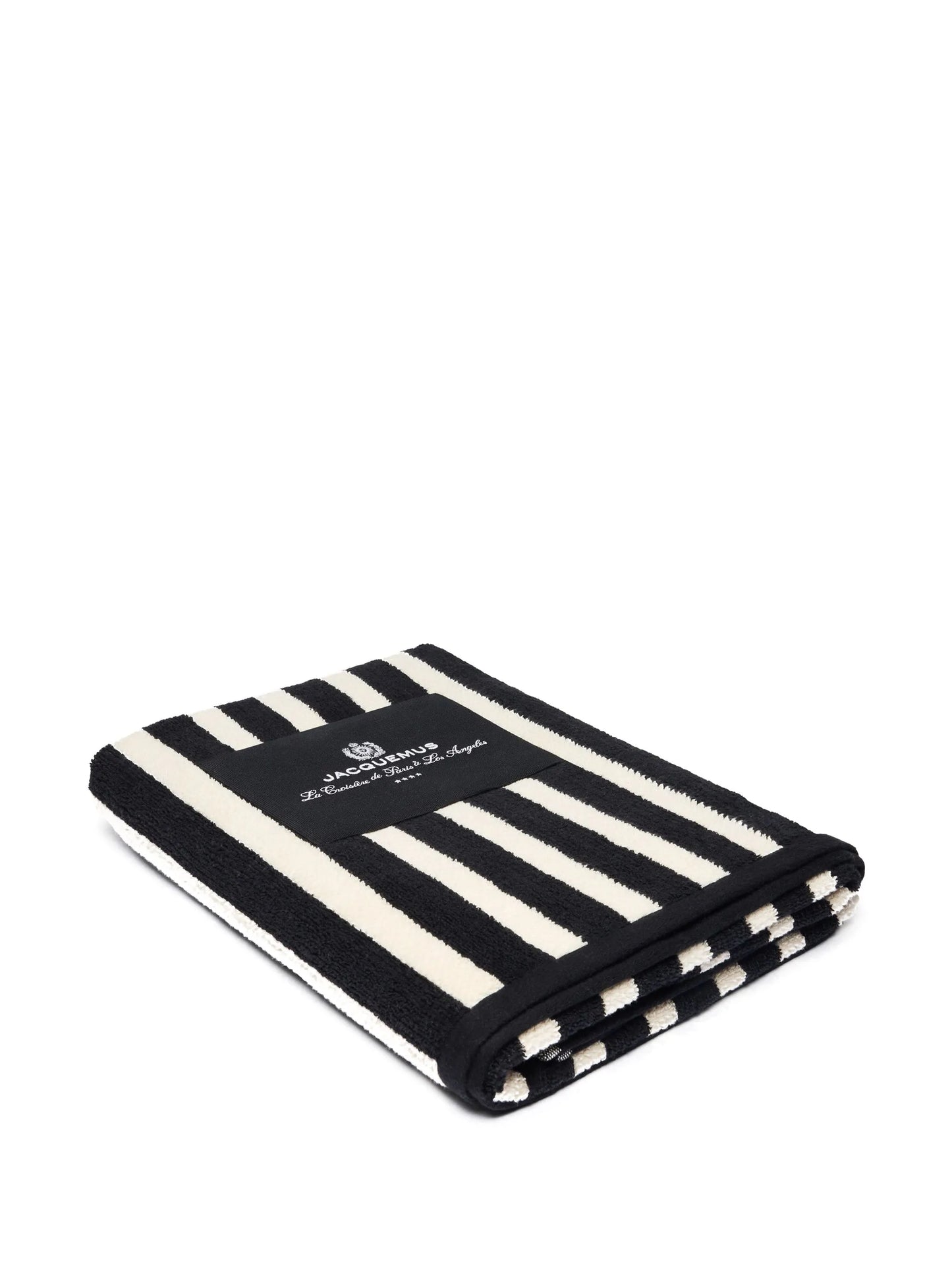 striped beach towel
